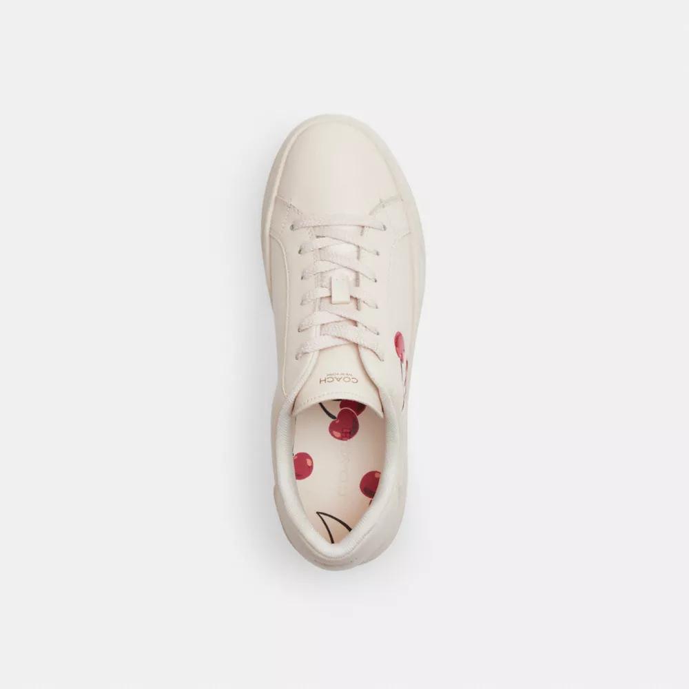 High Line Sneaker With Cherry Print Product Image