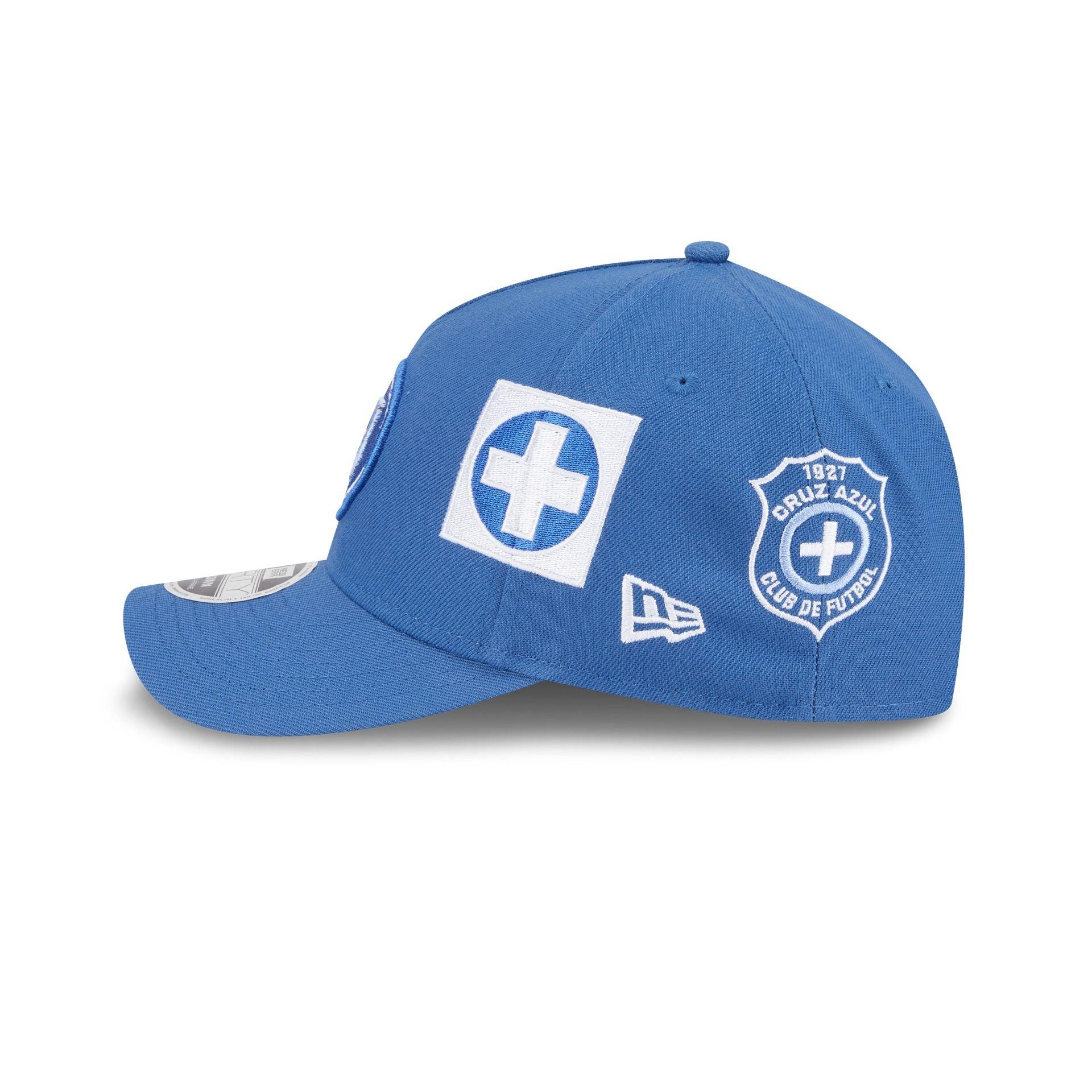 Cruz Azul Indigo 9FORTY M-Crown A-Frame Trucker Hat Male Product Image