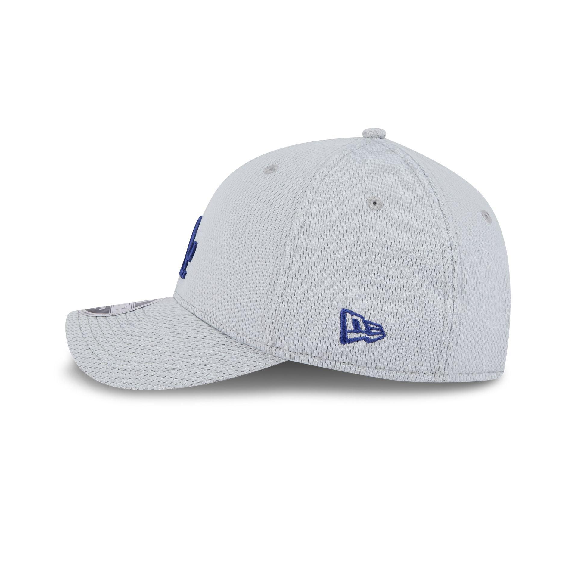 Los Angeles Dodgers 2025 Clubhouse Gray 9FORTY M-Crown Snapback Hat Male Product Image