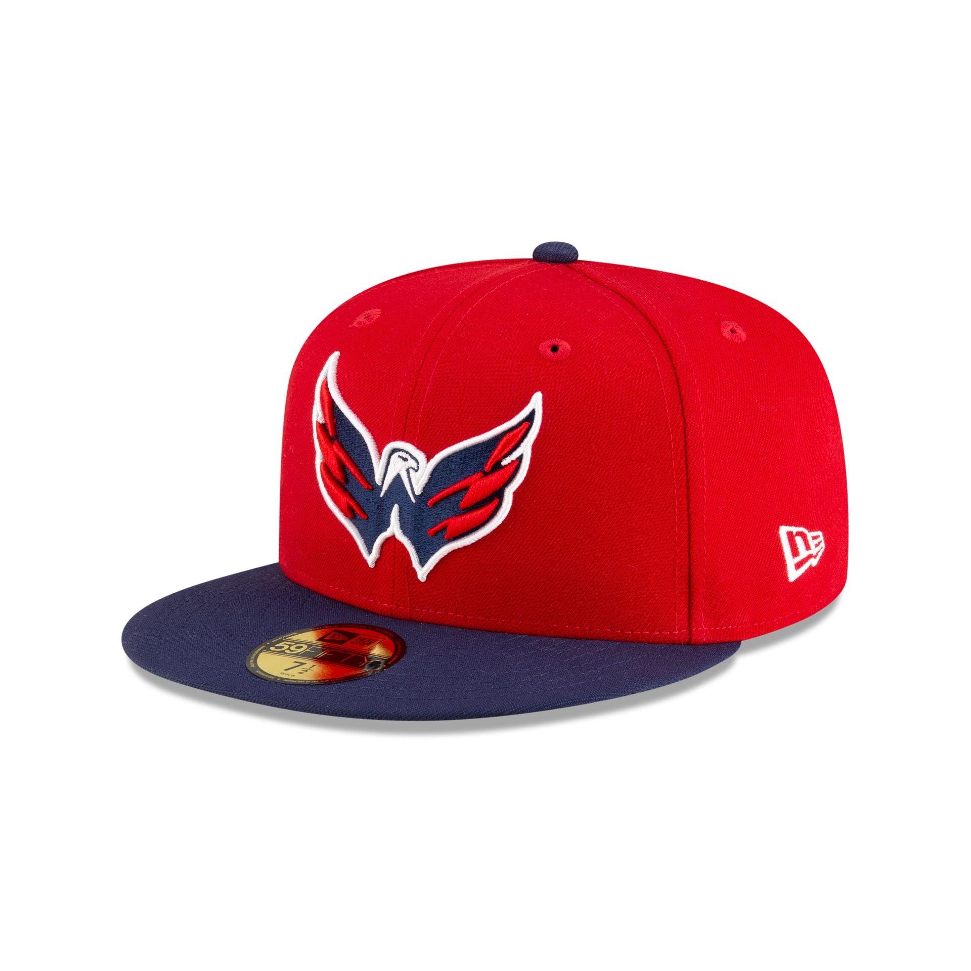 Washington Capitals Red 59FIFTY Fitted Hat Male Product Image