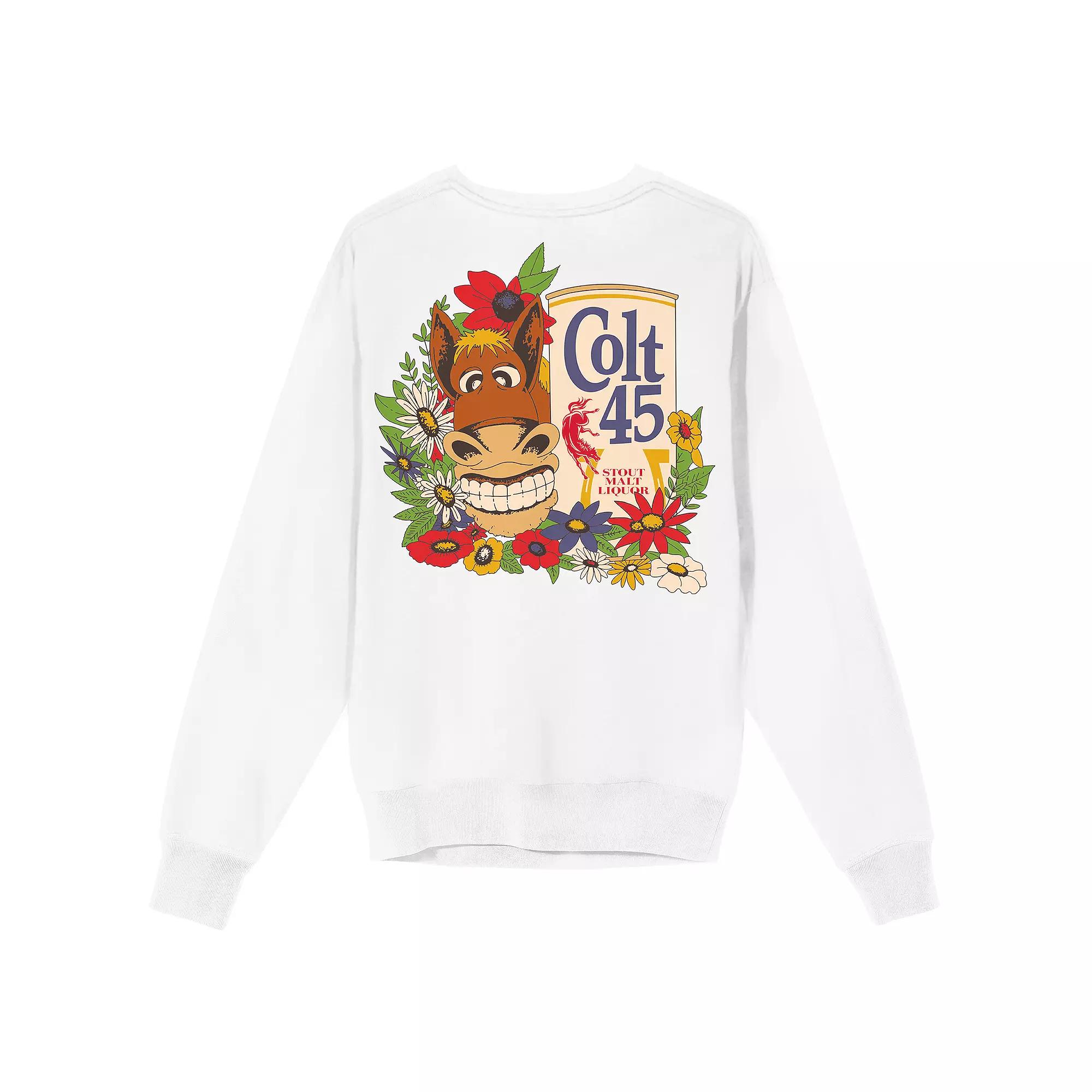 Men's Colt 45 Horse & Can Graphic Sweatshirt,  Product Image