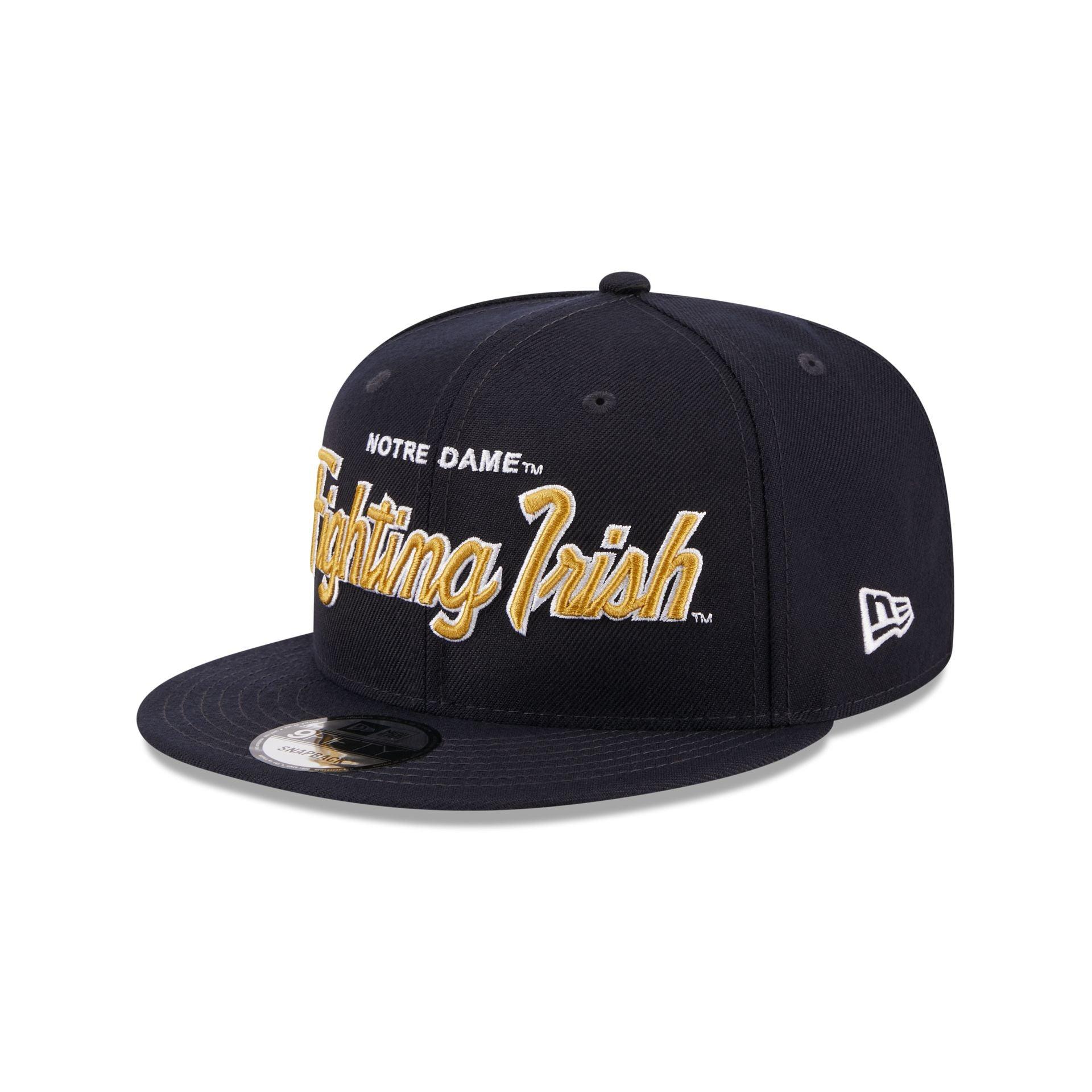 Notre Dame Fighting Irish Script 9FIFTY Snapback Hat Male Product Image