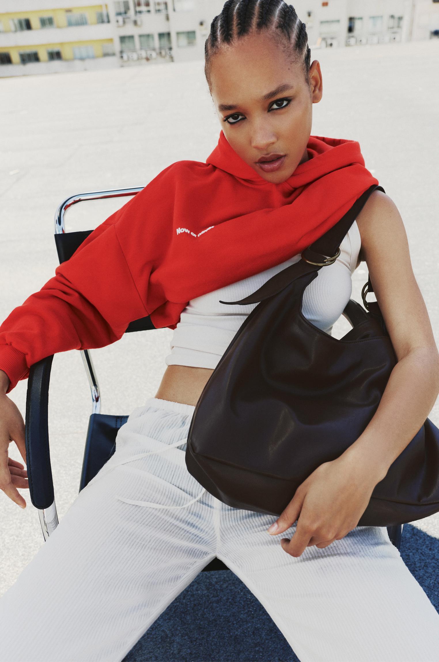 Shopper bag with rings Product Image