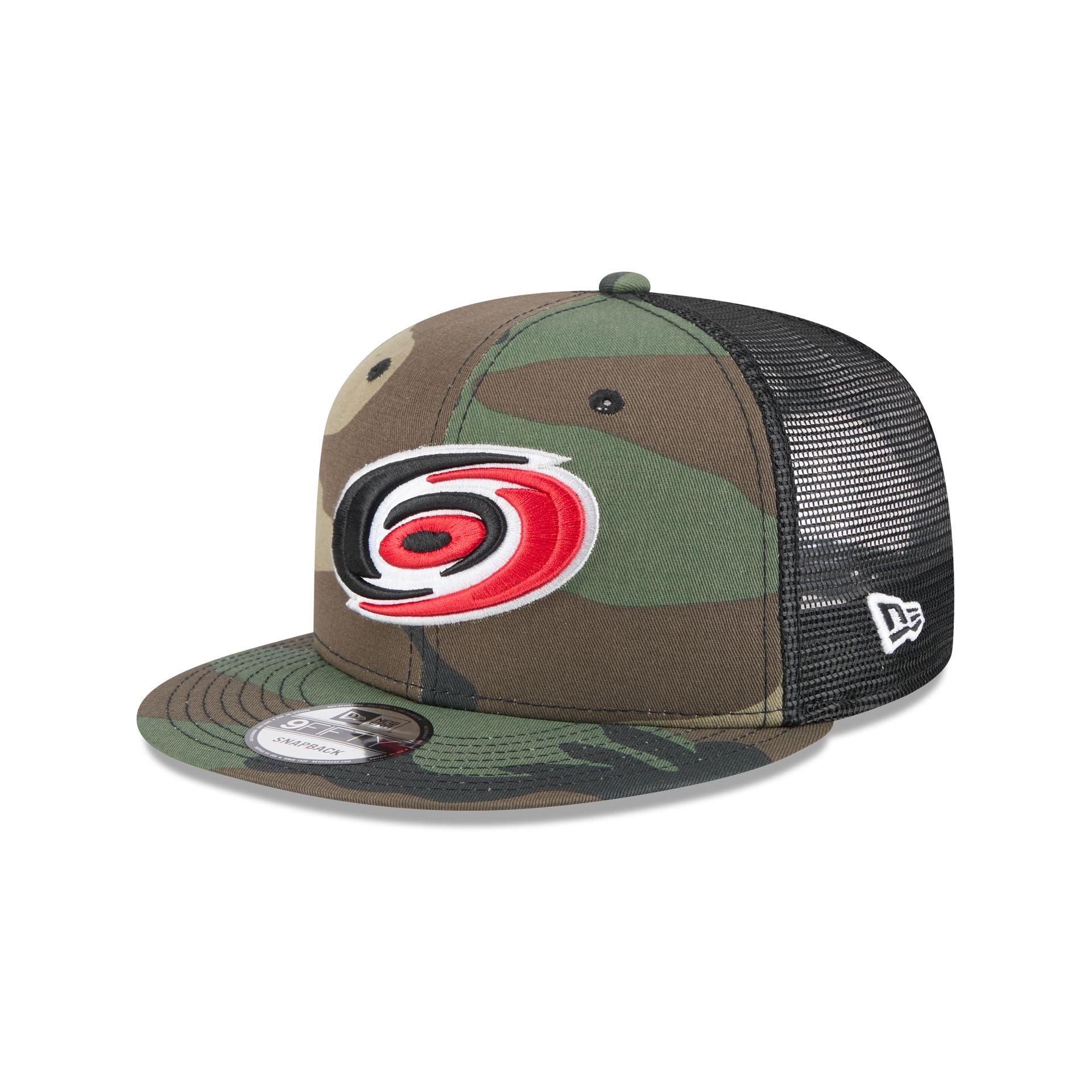 Carolina Hurricanes Camo 9FIFTY Trucker Hat Male Product Image