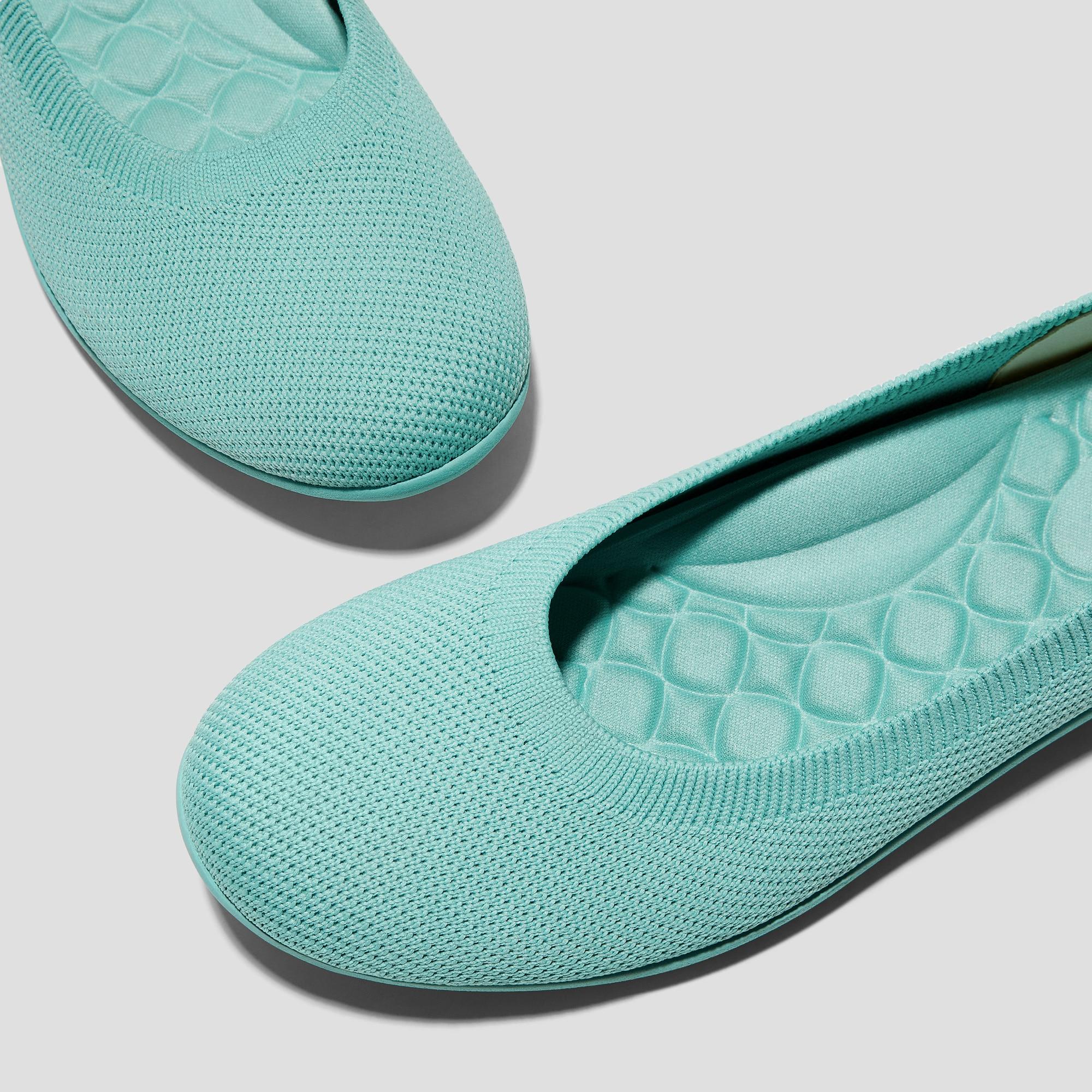 Water-Repellent Round-Toe Walking Flats (Claire Walker) Product Image