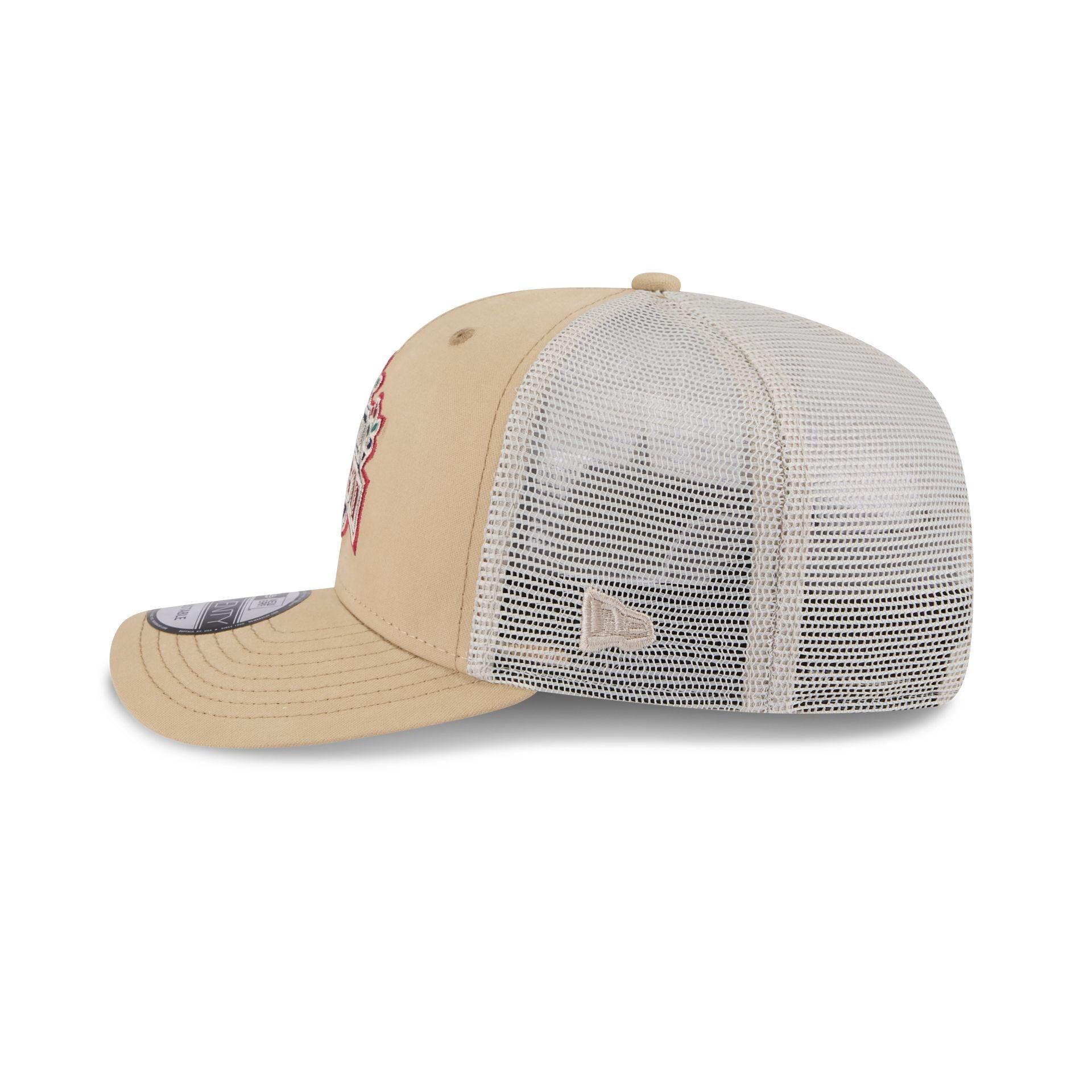 Dallas Cowboys Khaki Champions 9SEVENTY Stretch-Snap Hat Male Product Image