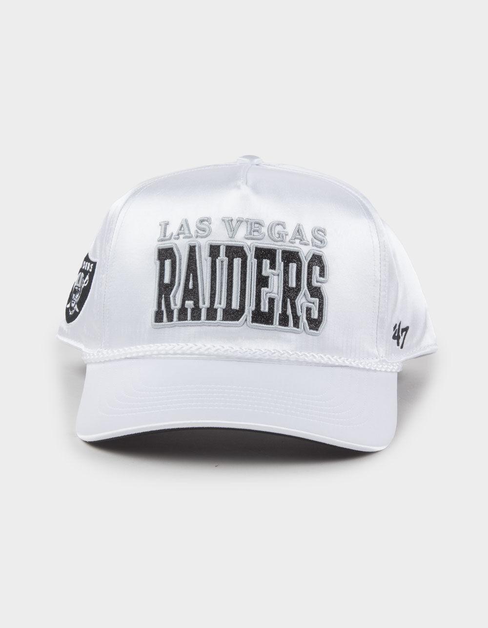 47 BRAND Las Vegas Raiders Outspoken '47 Hitch Womens Snapback Hat - WHITE Product Image