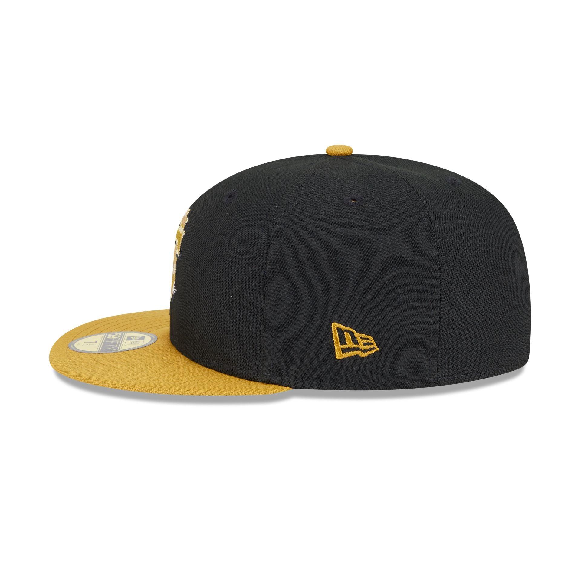 Athletics Metallic Gold Logo 59FIFTY Fitted Hat Male Product Image