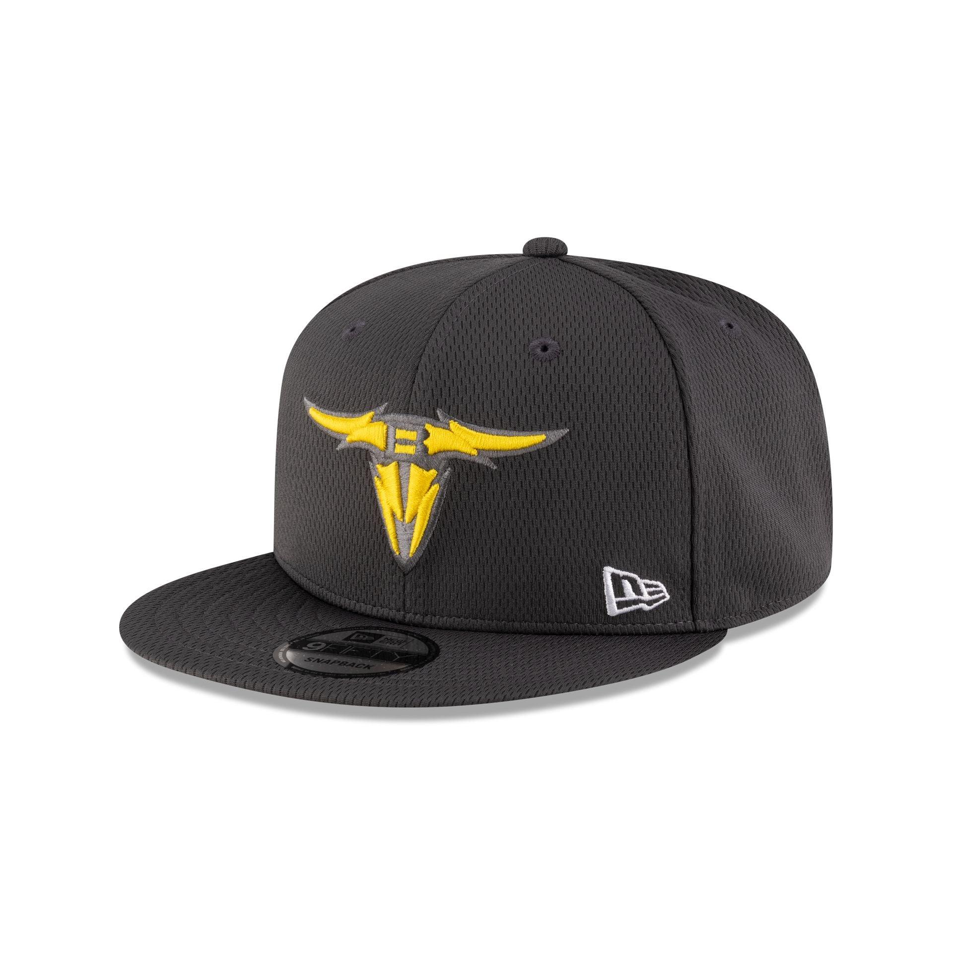 San Antonio Brahmas Gray 9FIFTY Snapback Hat Male Product Image