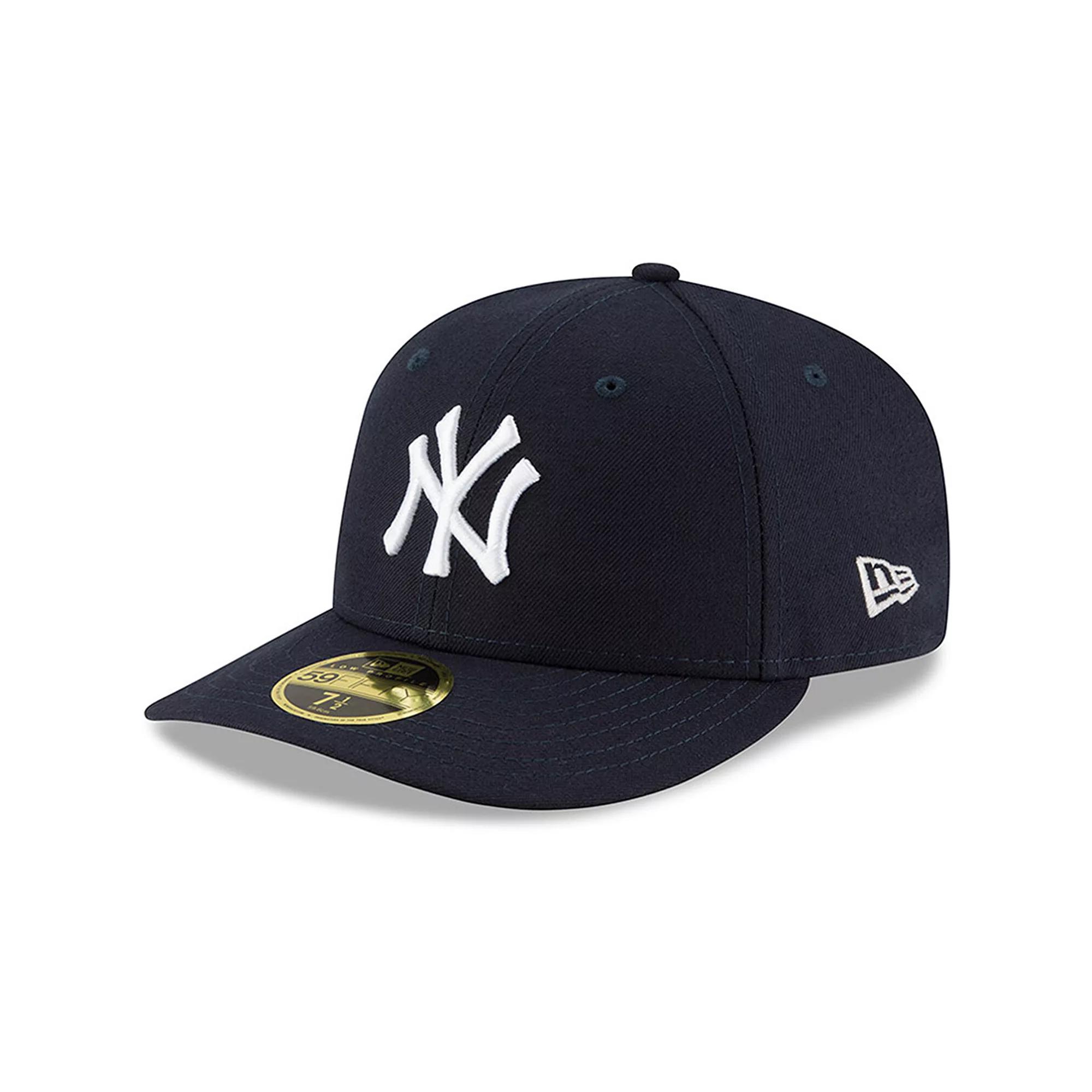 Men's New Era Navy New York Yankees Authentic Collection On Field Low Profile Game 59FIFTY Fitted Hat,  Product Image