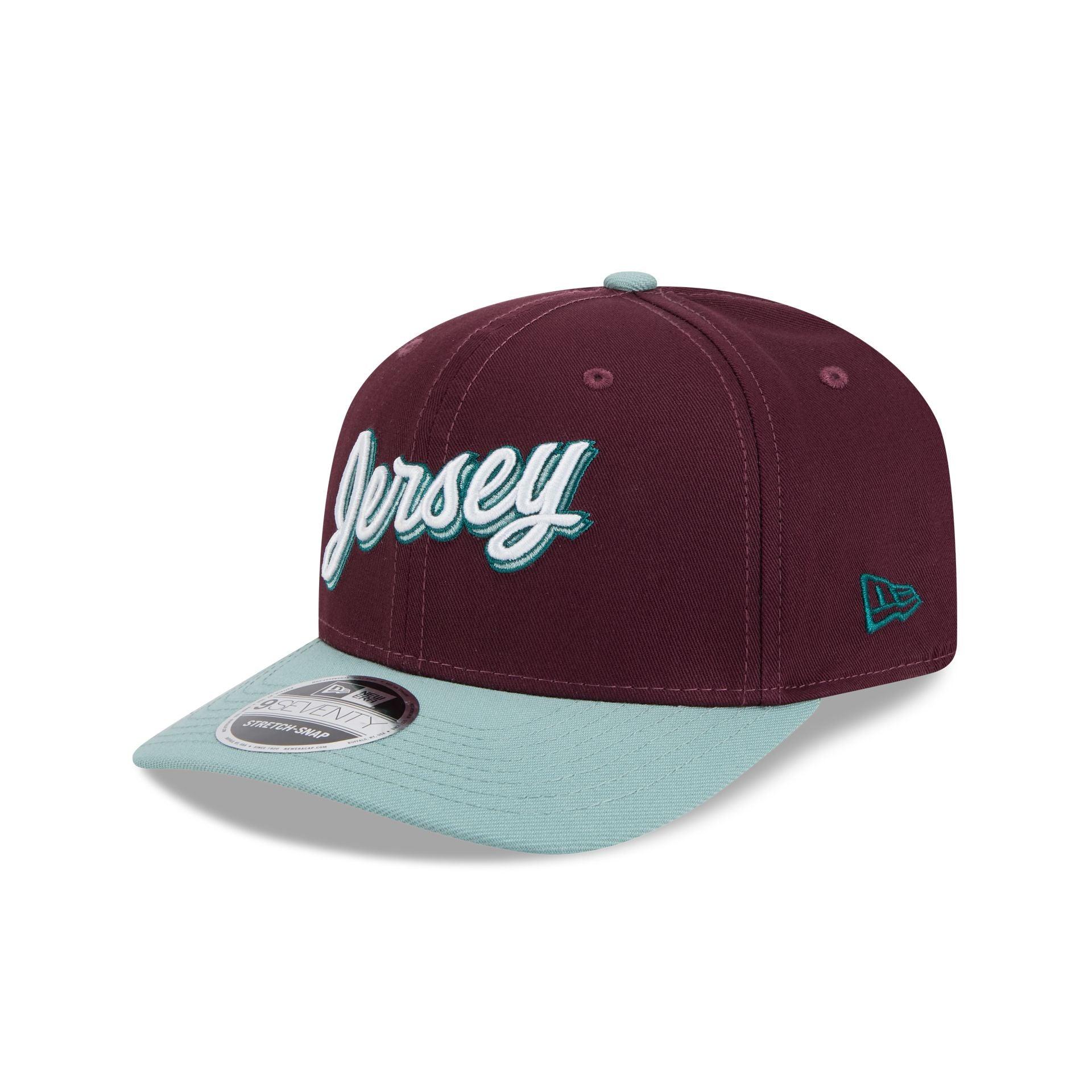 Los Angeles Lakers Maroon 9SEVENTY Stretch-Snap Hat Male Product Image