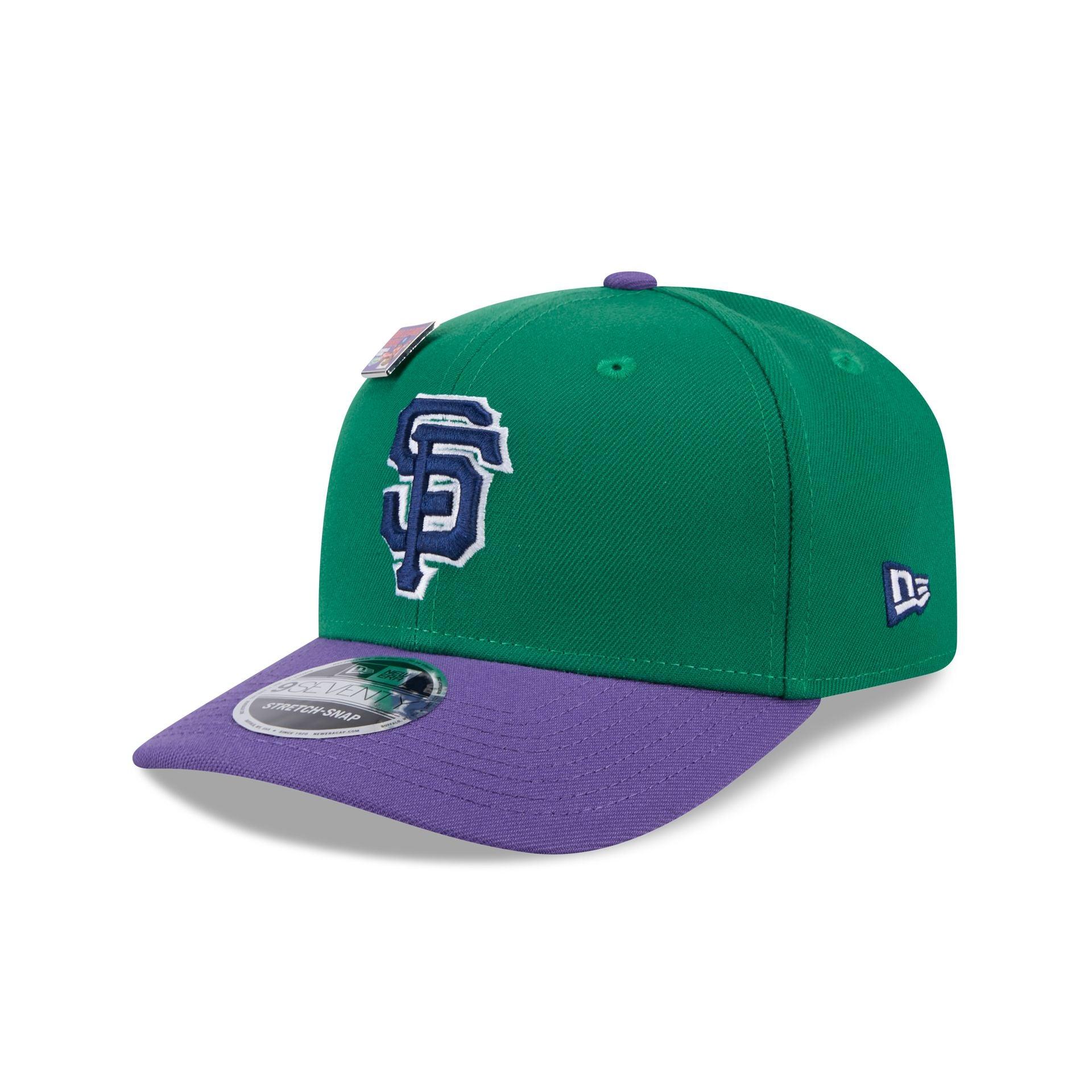 Big League Chew X San Francisco Giants Ground Ball Grape 9SEVENTY Stretch-Snap Hat Male Product Image