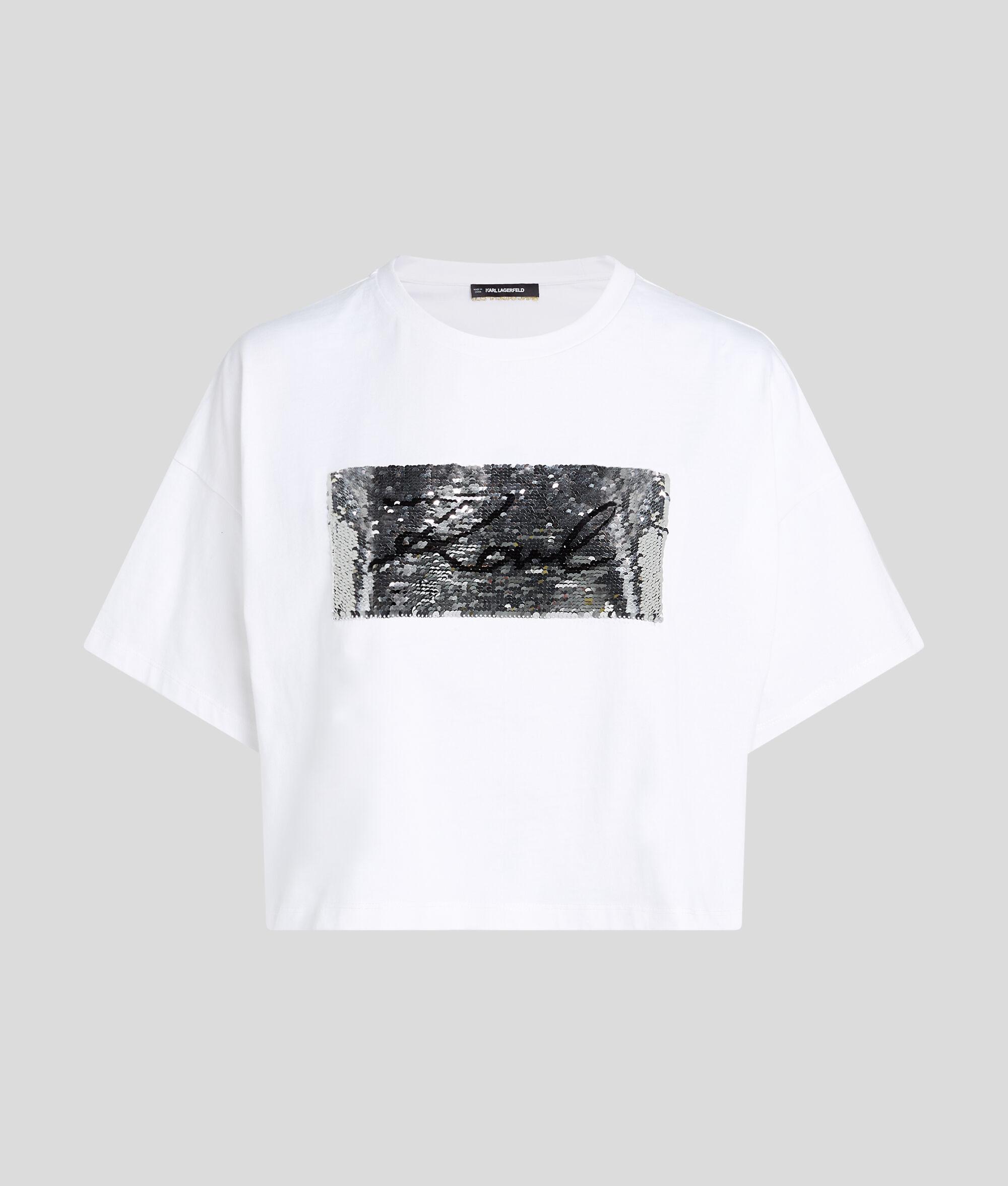 REVERSIBLE SEQUINS T-SHIRT Product Image