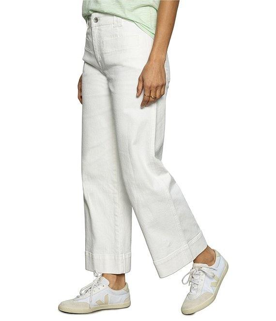 Sanctuary Voyage High Rise Cropped Wide Leg Pants Product Image