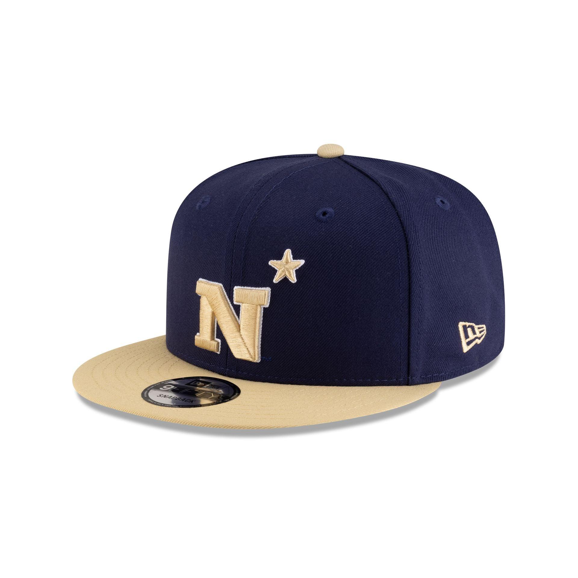 Navy Midshipmen Midnight 9FIFTY Snapback Hat Male Product Image