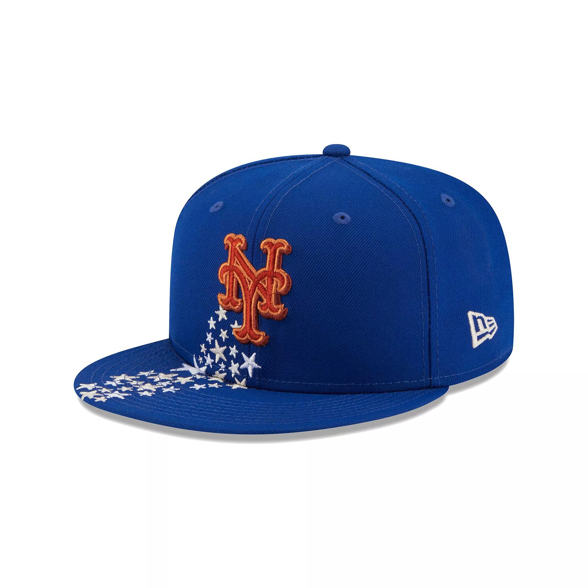 Men's New Era Royal New York Mets  Meteor 59FIFTY Fitted Hat, Size: 7 1/2, Blue Product Image
