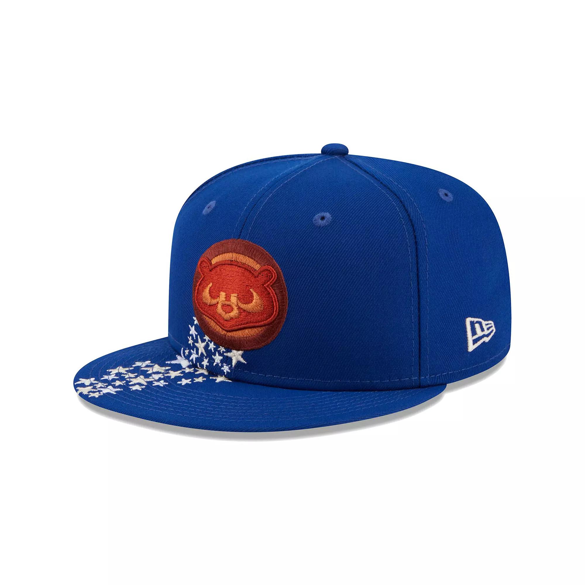 Men's New Era Royal Chicago Cubs Meteor 59FIFTY Fitted Hat,  Product Image
