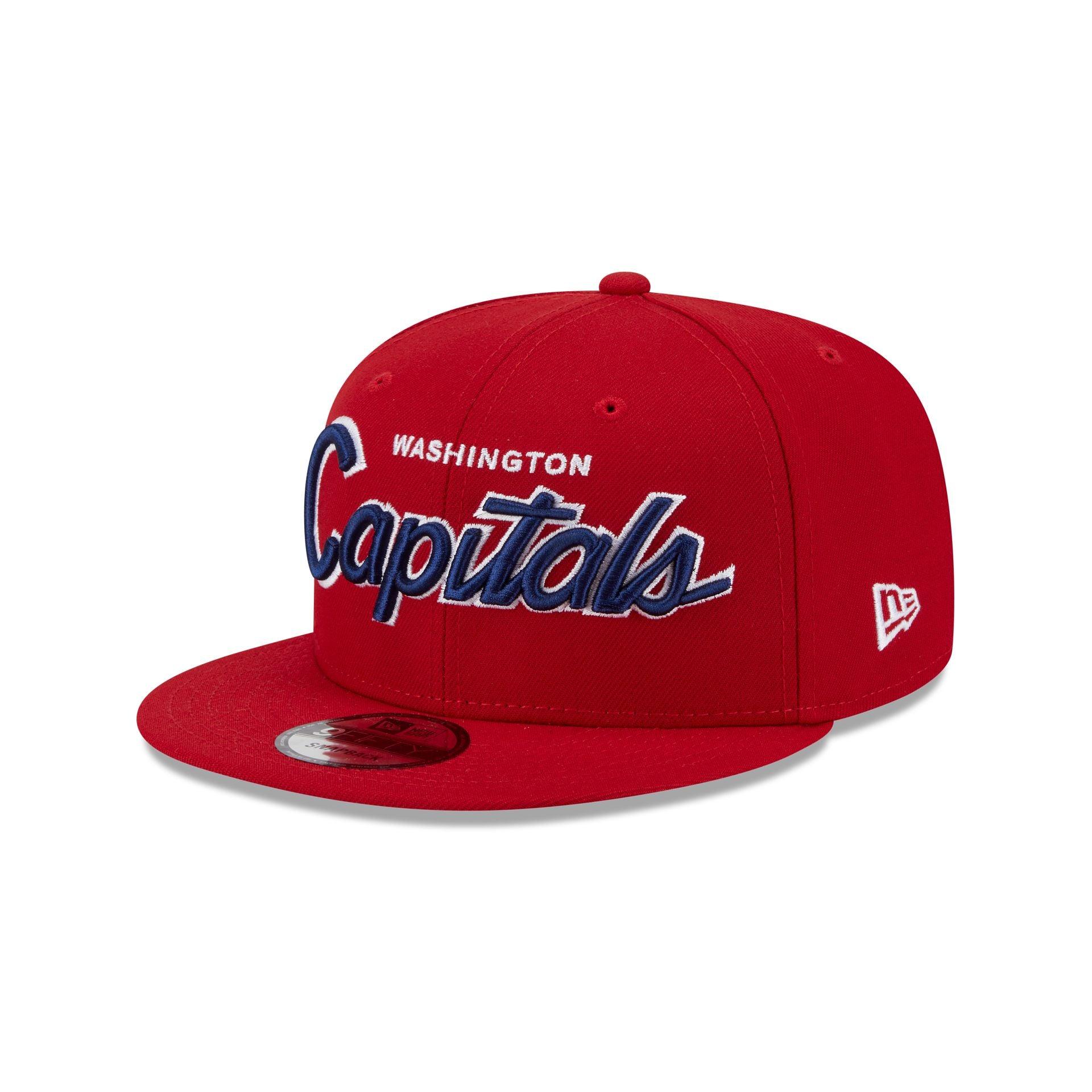 Washington Capitals Script 9FIFTY Snapback Hat Male Product Image