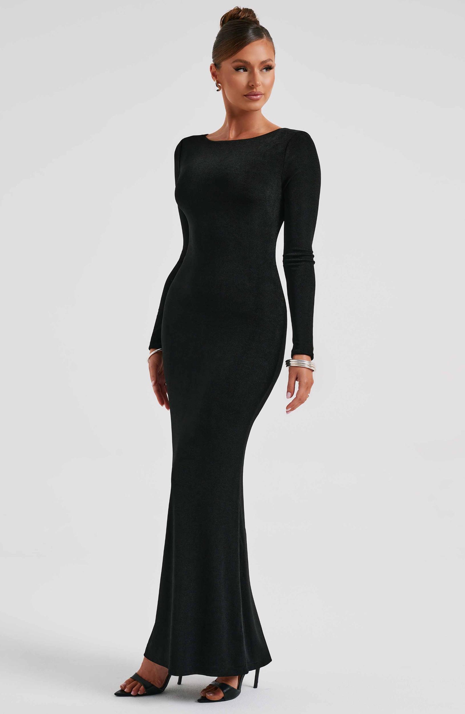 Anastassia Maxi Dress - Black Product Image