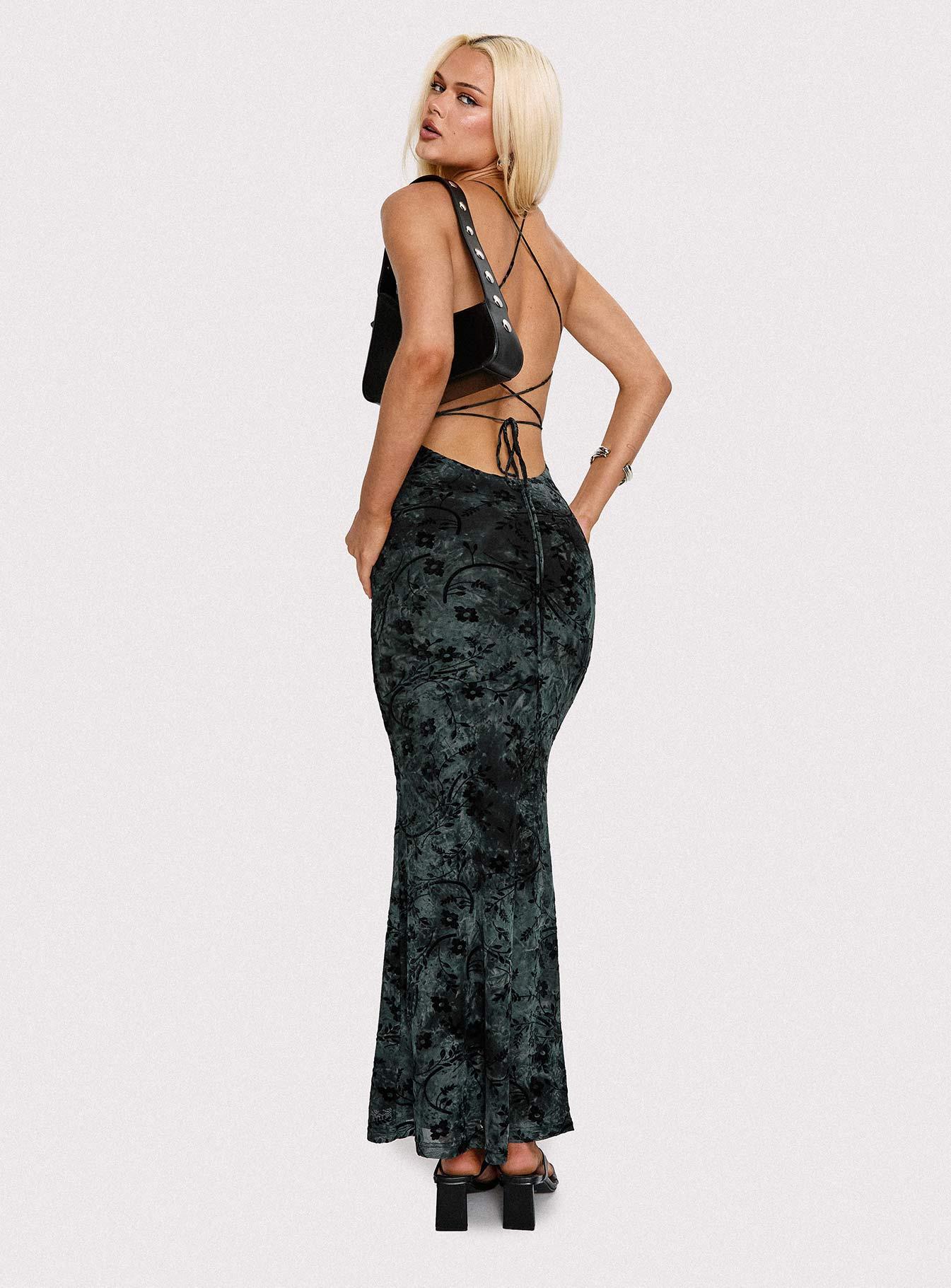 Giorgiana Maxi Dress Black Product Image