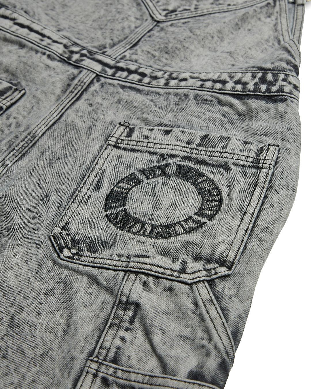 Jewlie Coverall - Black Acid Stonewash Product Image