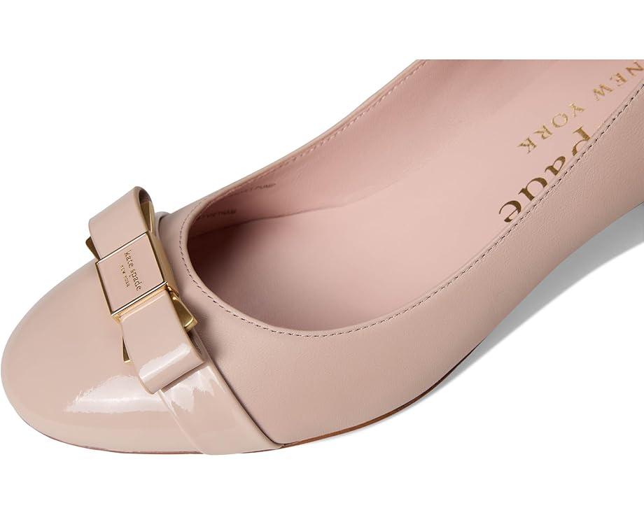 Women's Kate Spade New York Bowdie Smooth Leather Ballet Pump Product Image