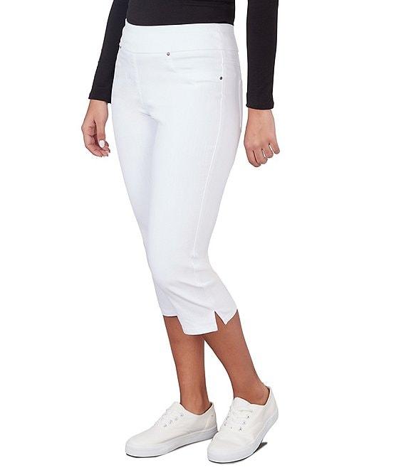 Ruby Rd. Stretch Pull-On Capri Denim Jeans Product Image