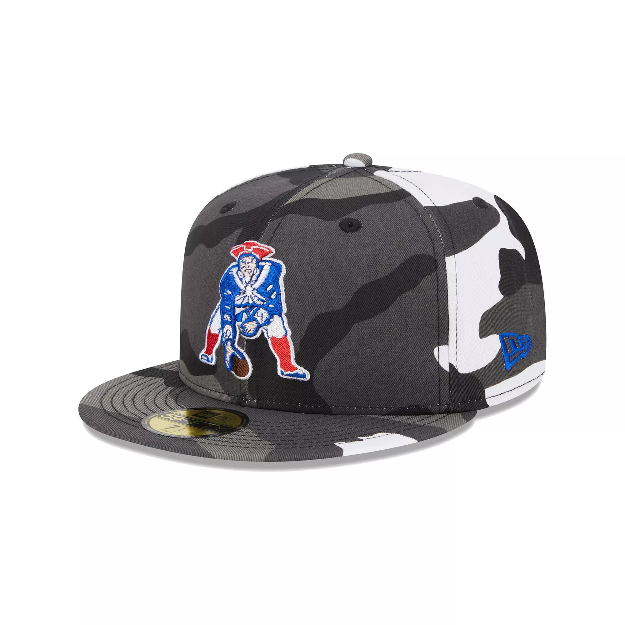 Men's New Era New England Patriots Urban Camo 59FIFTY Fitted Hat, Size: 7 1/4, Green Product Image