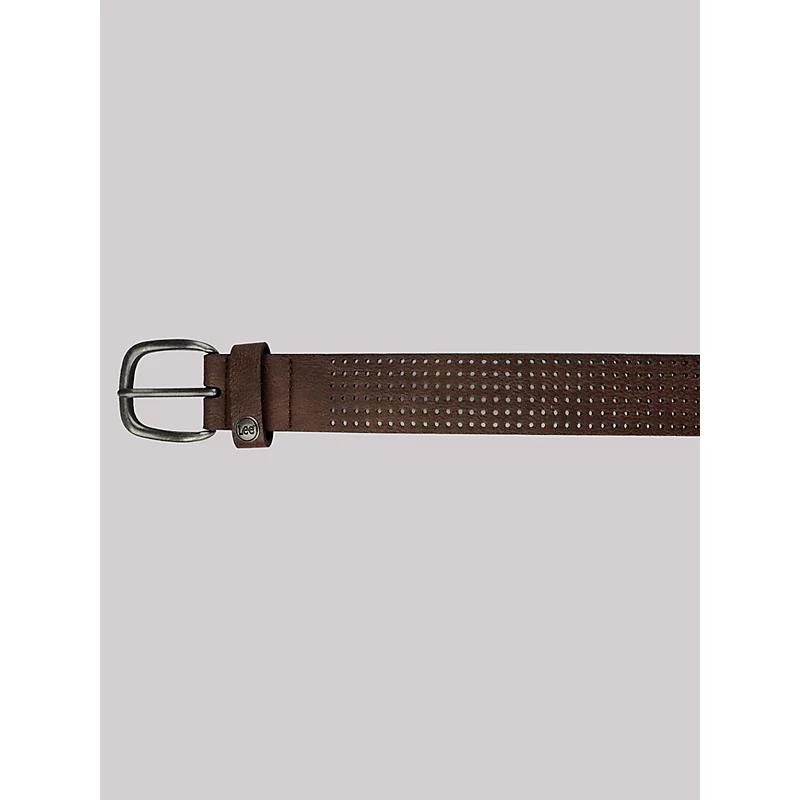 Womens Perforated Leather Belt Product Image