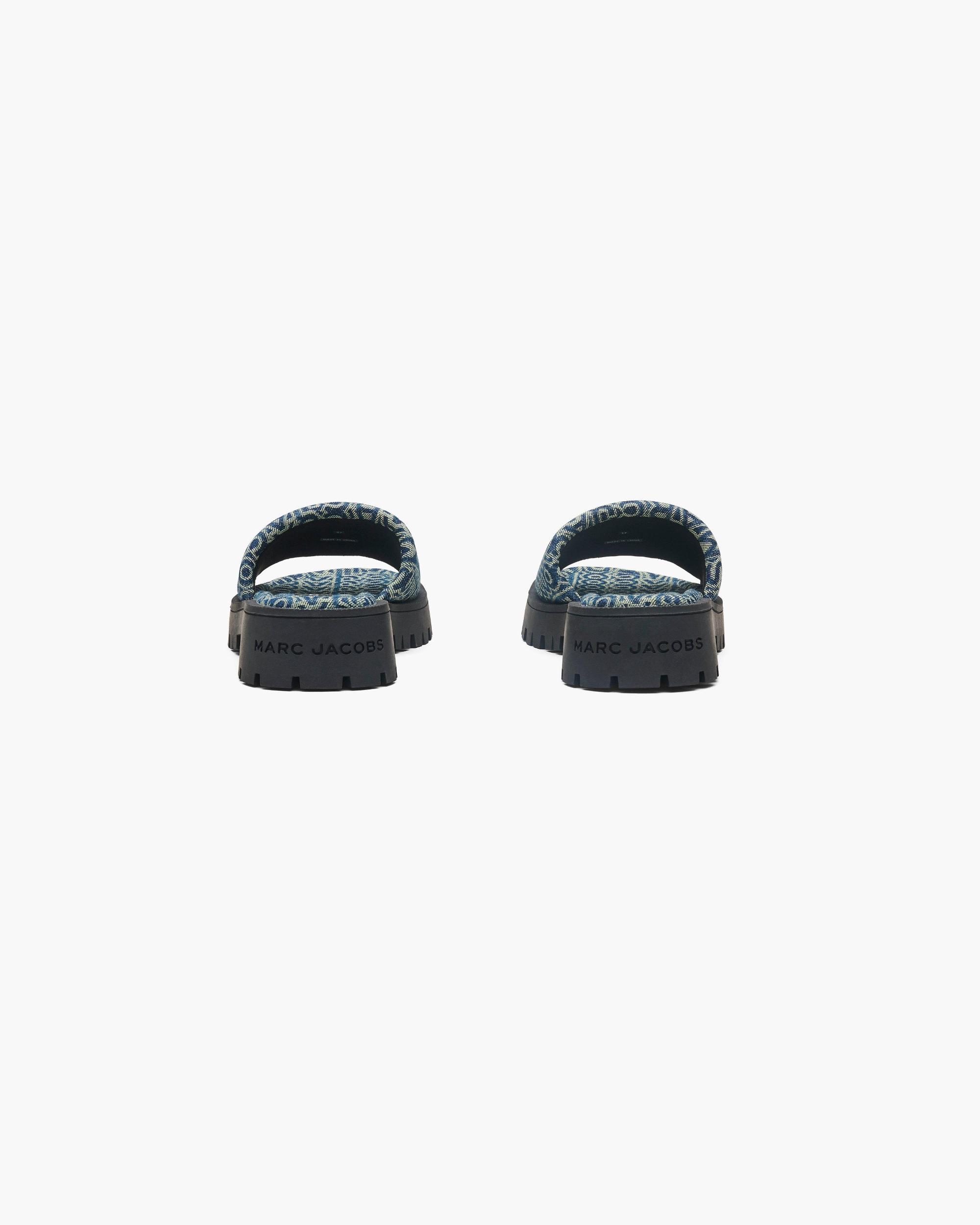 The Denim Monogram Lug Sole Slide Product Image