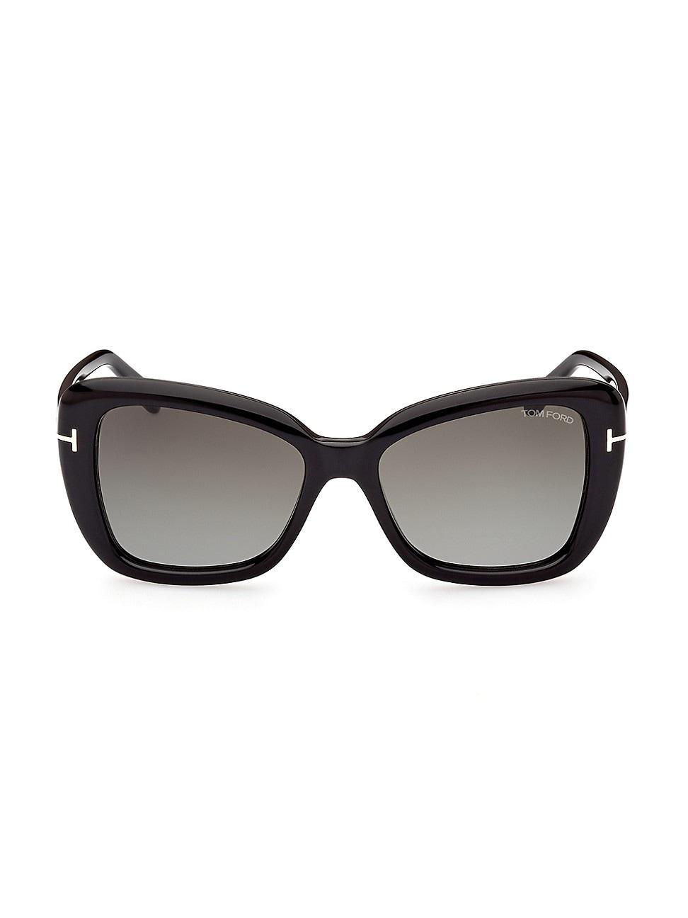Tom Ford Maeve Butterfly Sunglasses, 55mm Product Image