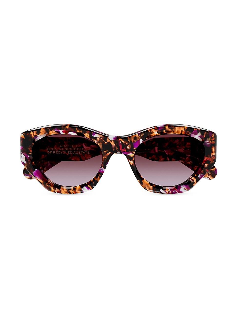 Womens Gayia 53MM Acetate Cat-Eye Sunglasses Product Image