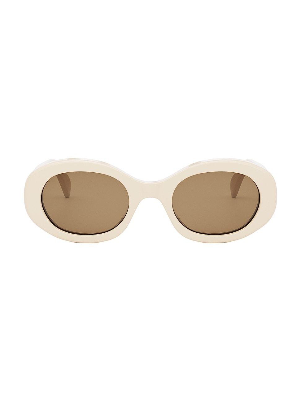 Mens 3 Dots 57MM Butterfly Sunglasses Product Image