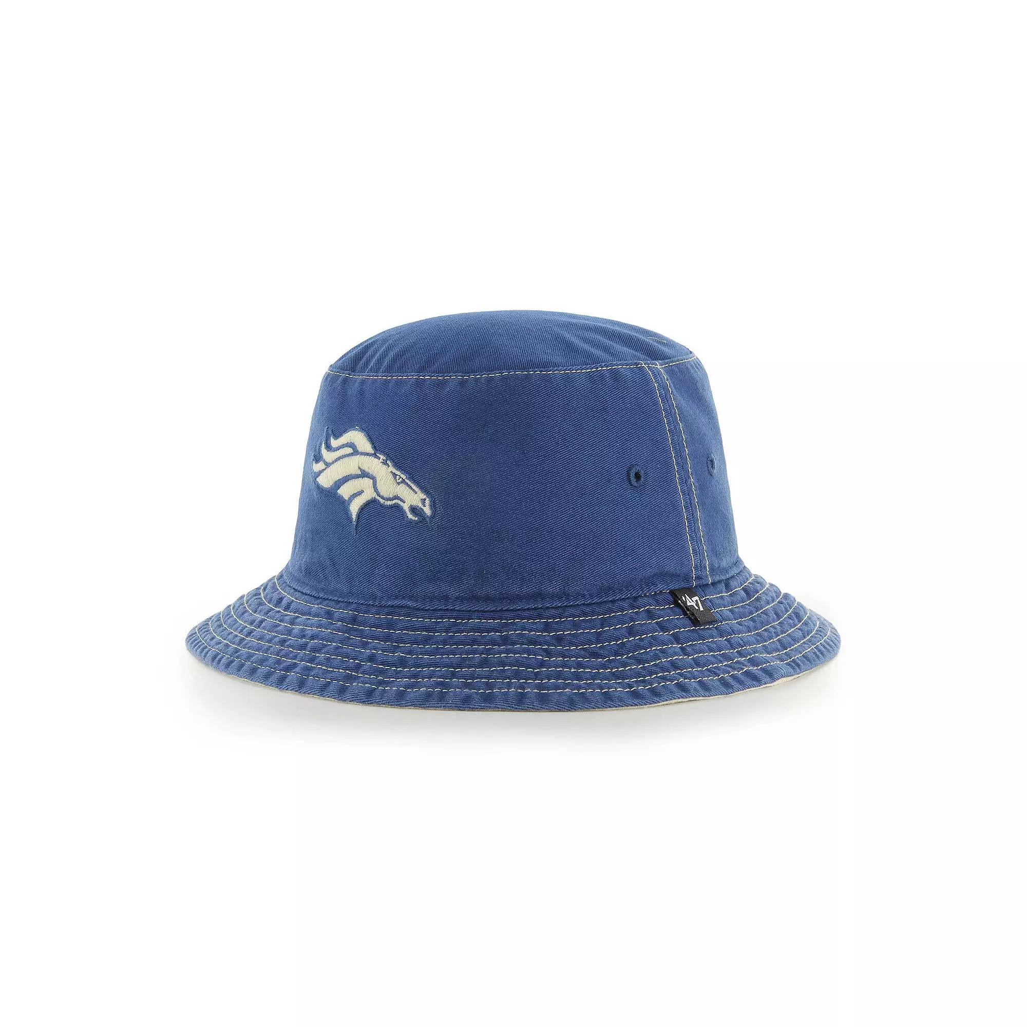 Men's '47 Navy Denver Broncos Trailhead Bucket Hat, Blue Product Image
