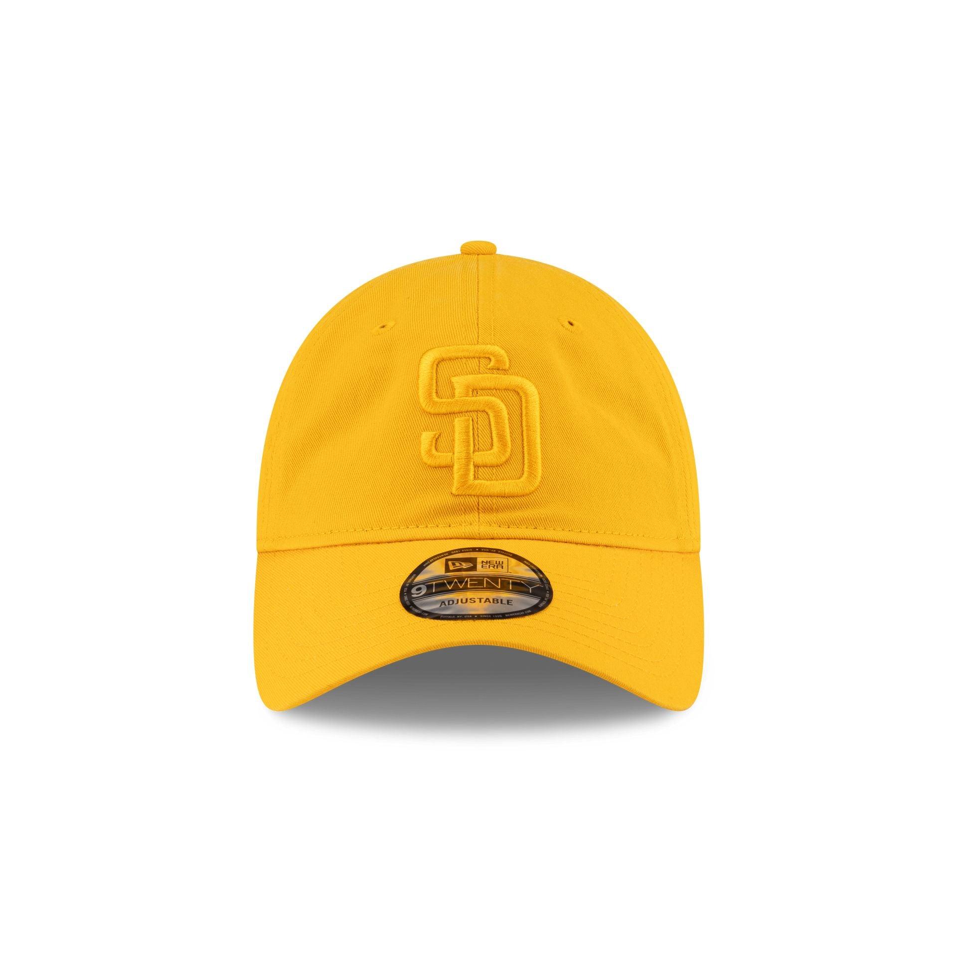 San Diego Padres Gold 9TWENTY Adjustable Hat Male Product Image