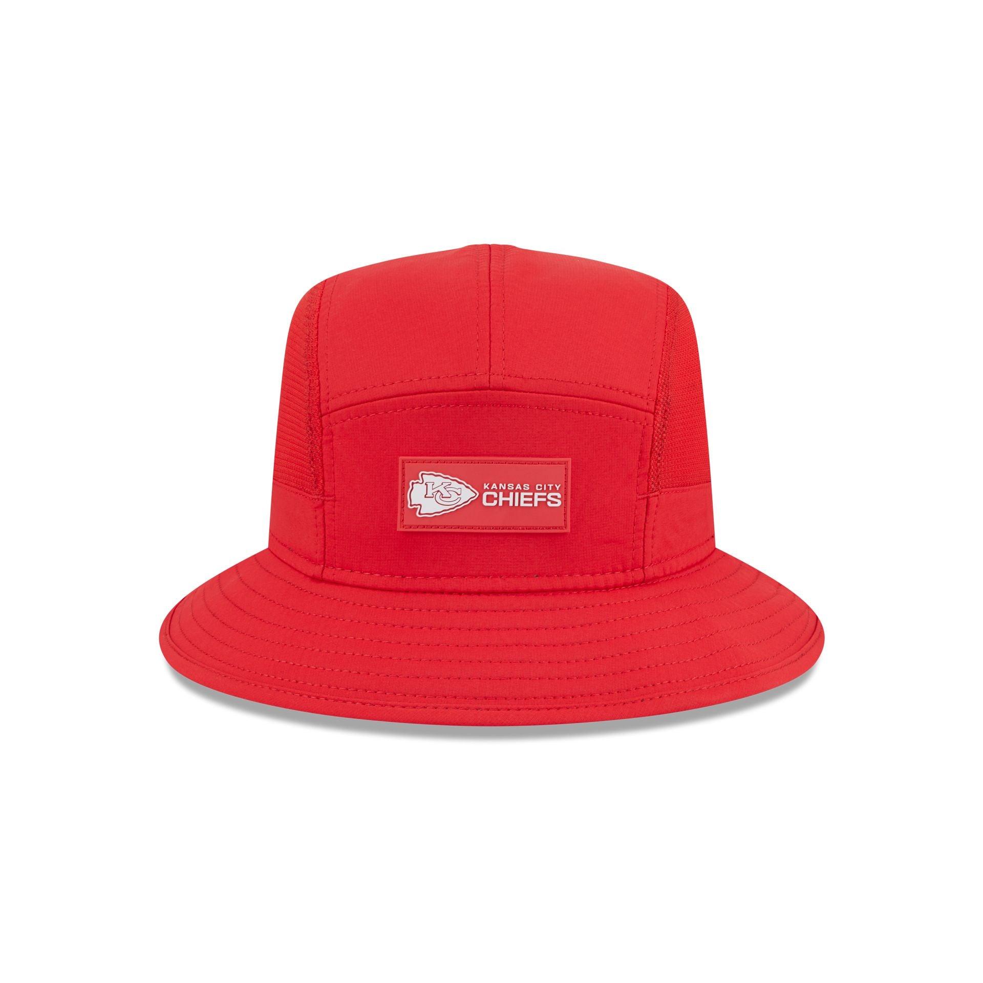 Kansas City Chiefs 2025 Sideline Hot Weather Bucket Hat Male Product Image