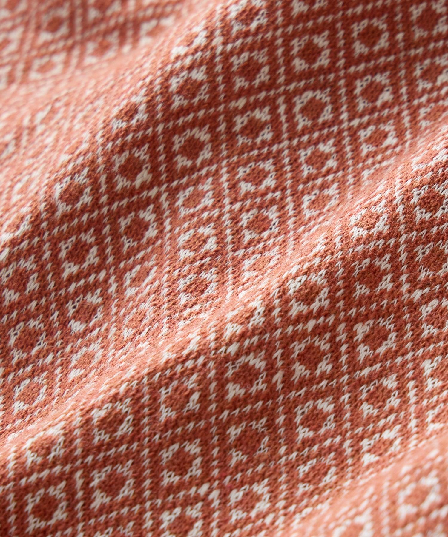 Jacquard Linen-Cotton Polo Product Image