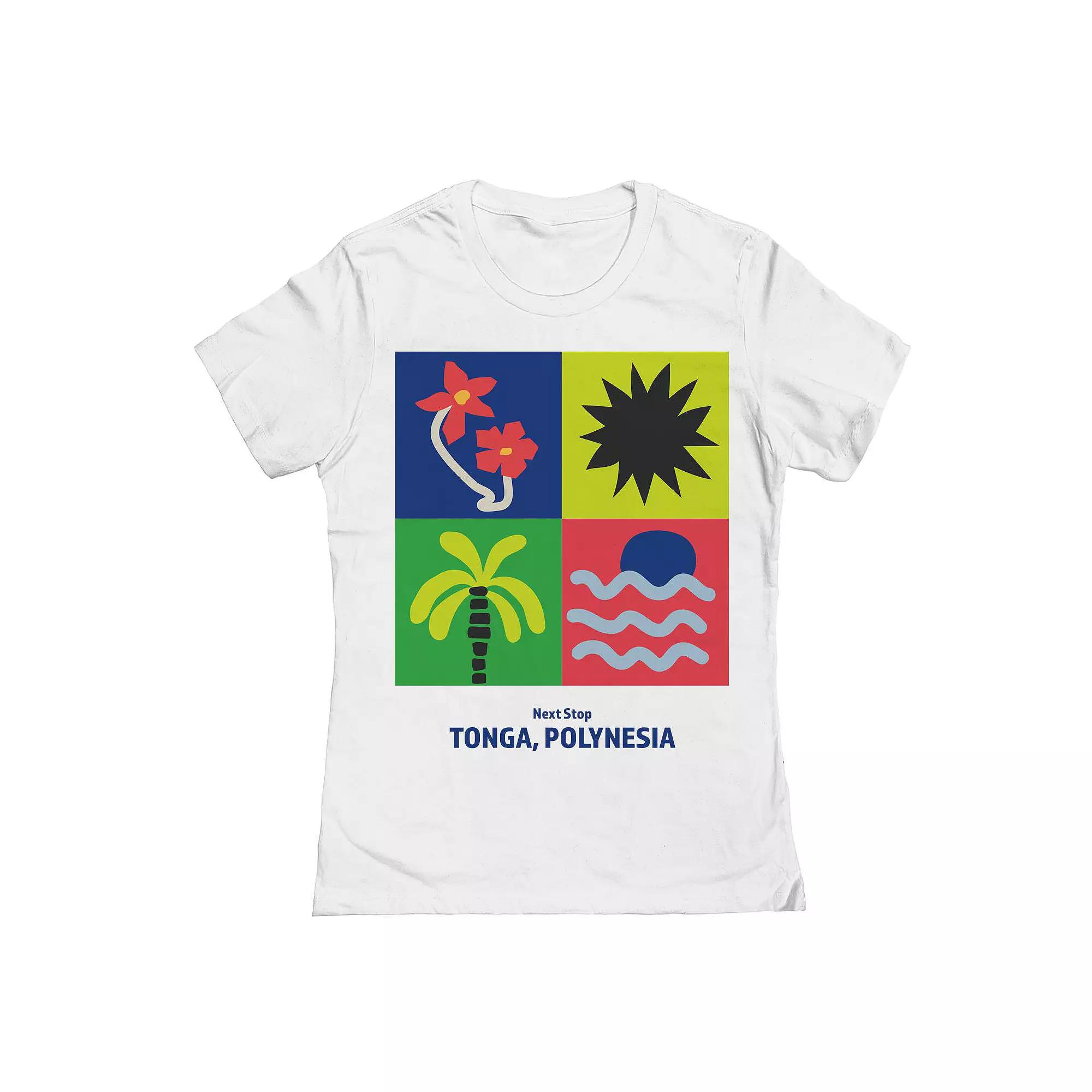 Junior's Tonga Graphic Tee, Women's,  Product Image