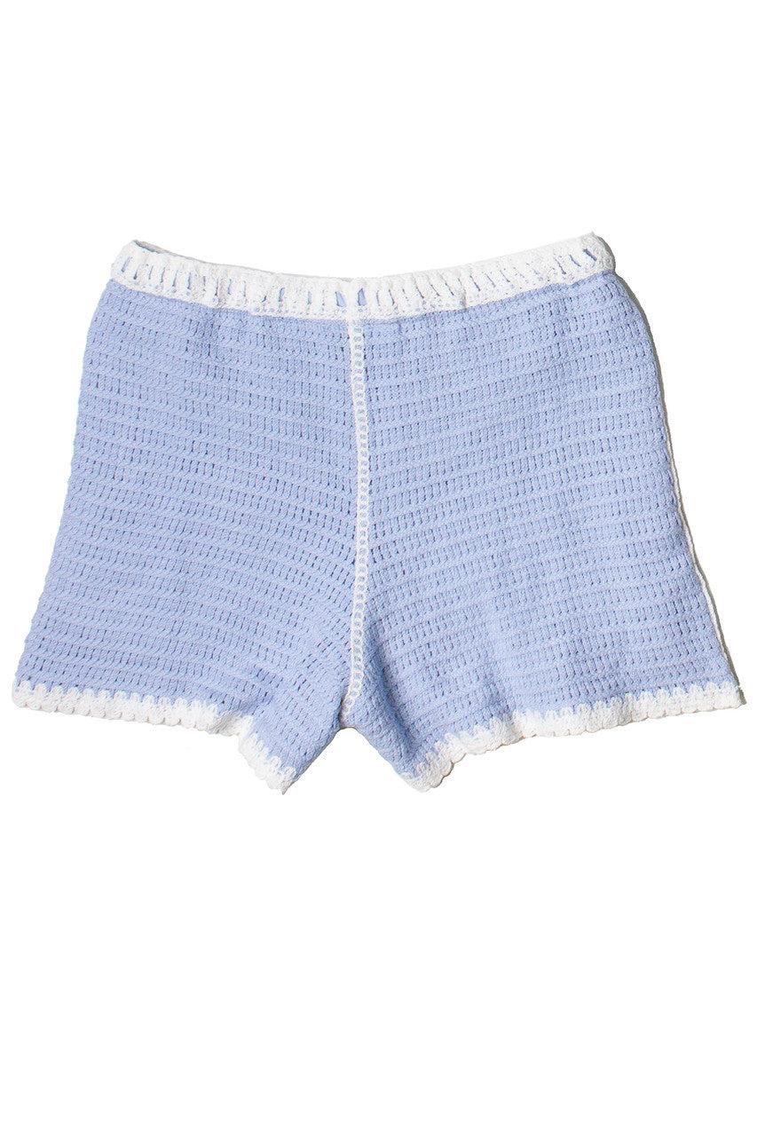 Daisy Crochet Shorts Product Image