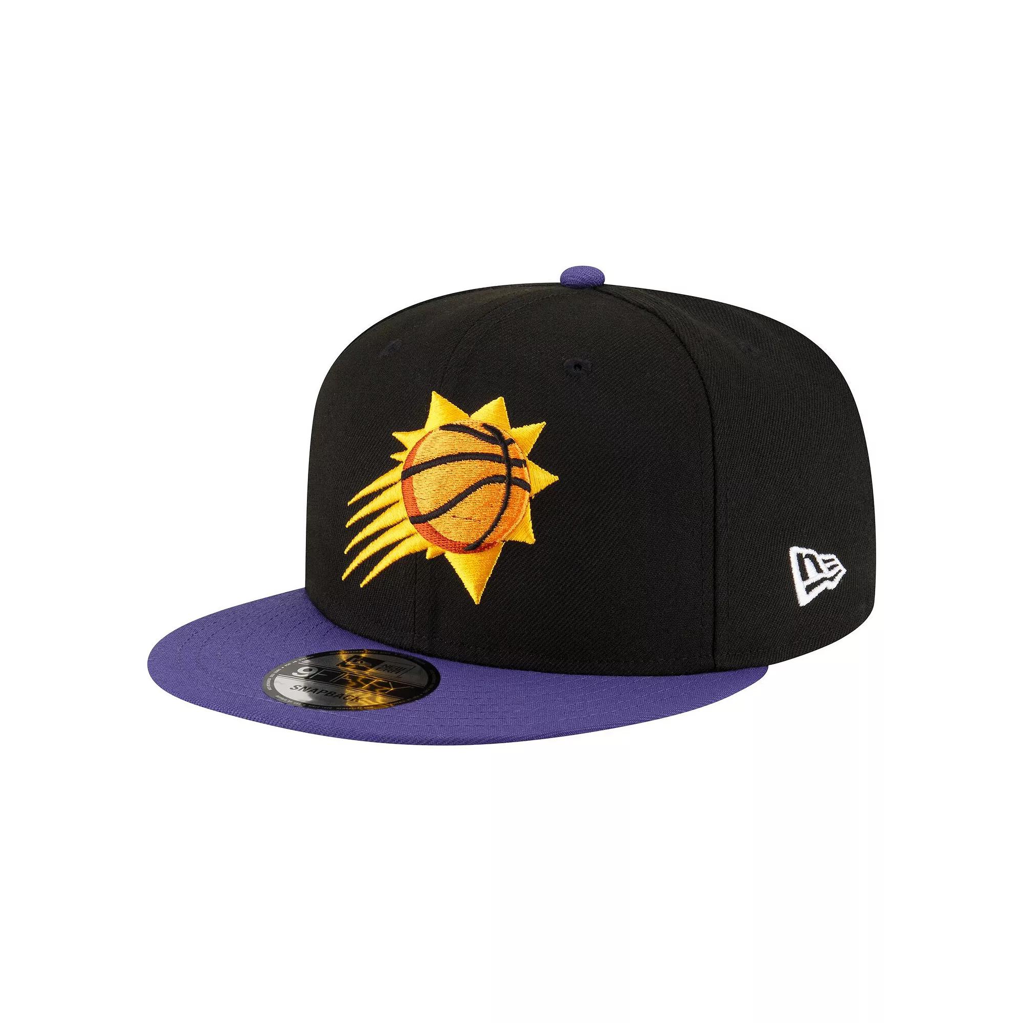 Men's New Era Black/Purple Phoenix Suns 2-Tone 59FIFTY Fitted Hat,  Product Image