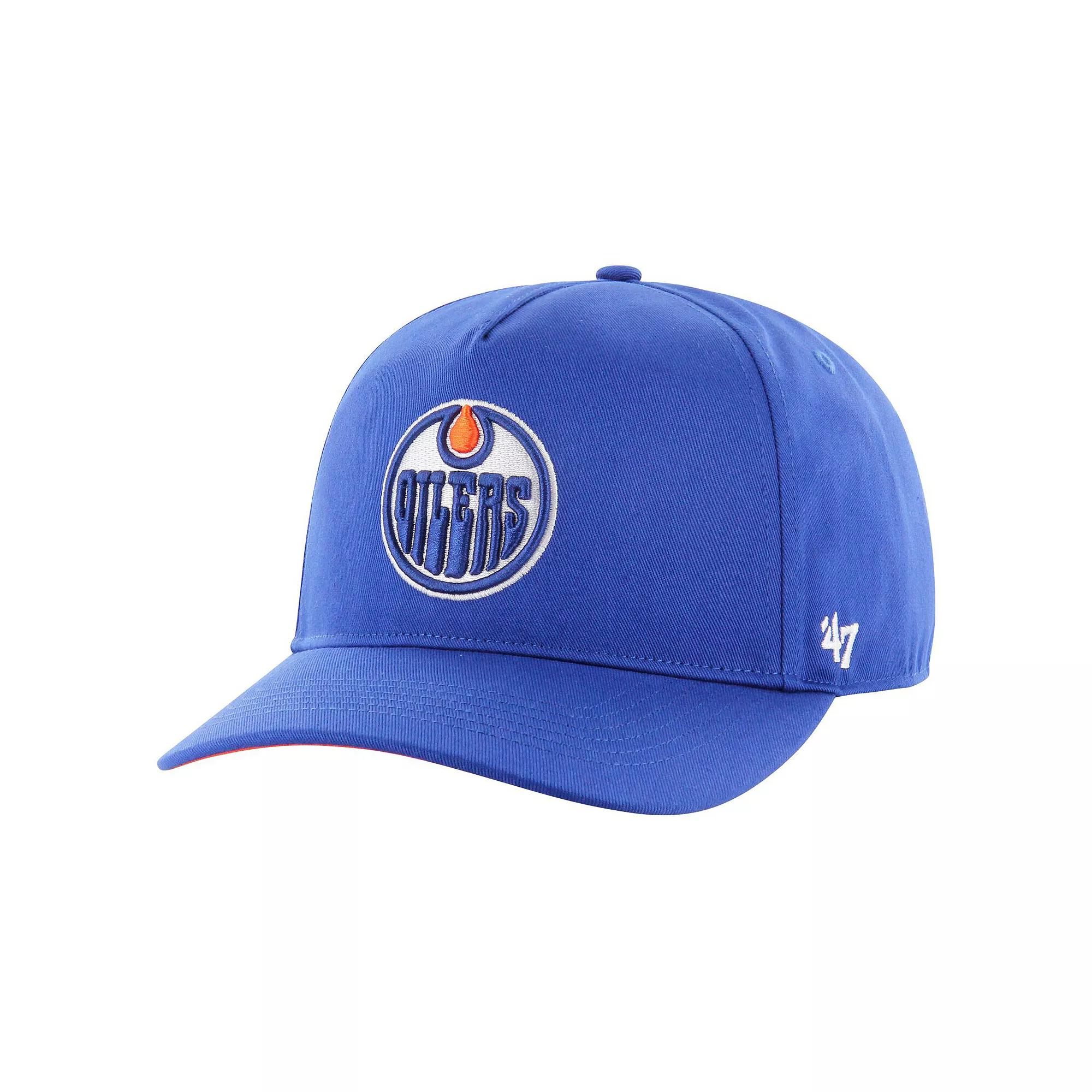 Men's '47 Royal Edmonton Oilers Core Logo Hitch Adjustable Hat, Oil Blue Product Image