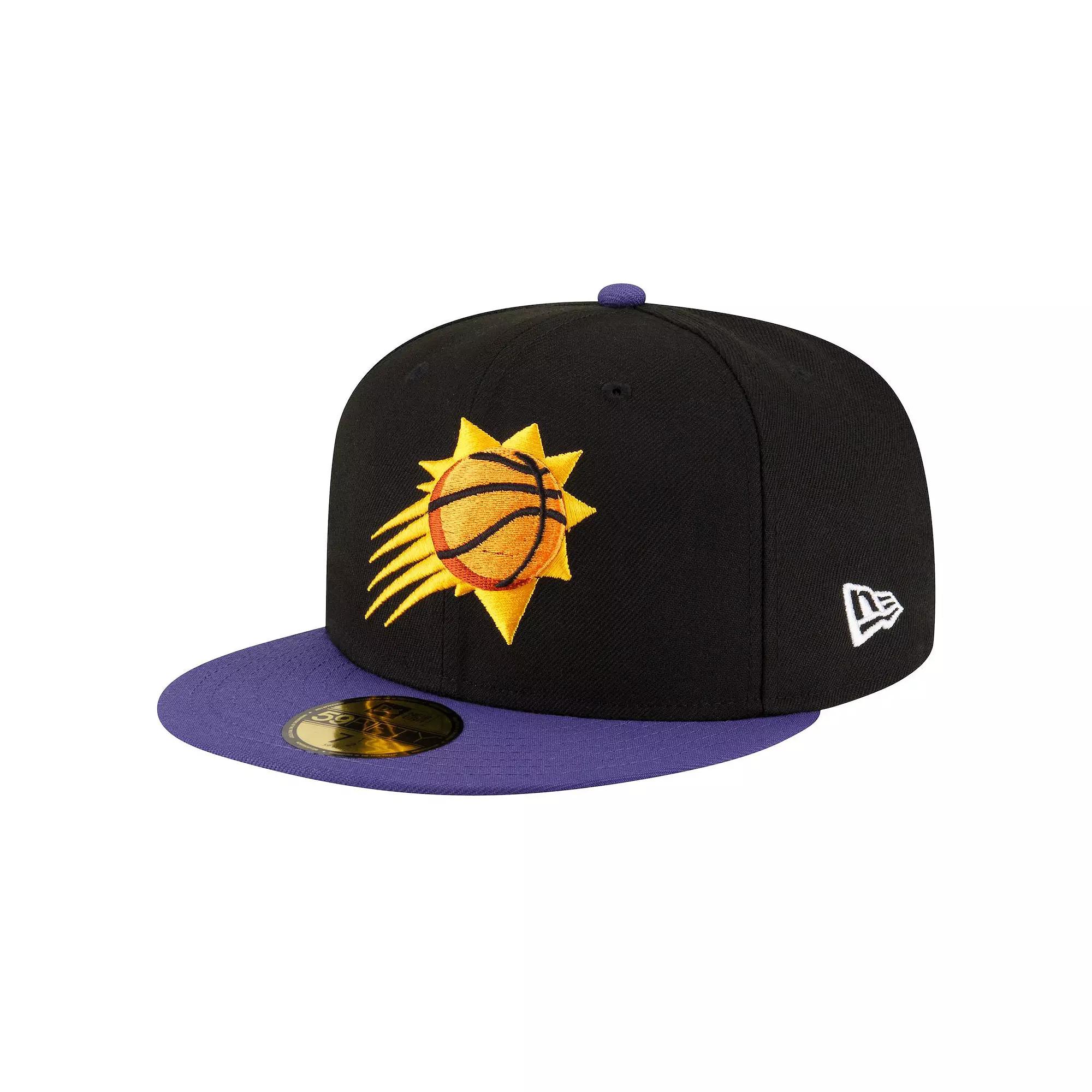 Men's New Era Black/Purple Phoenix Suns 2-Tone 59FIFTY Fitted Hat,  Product Image