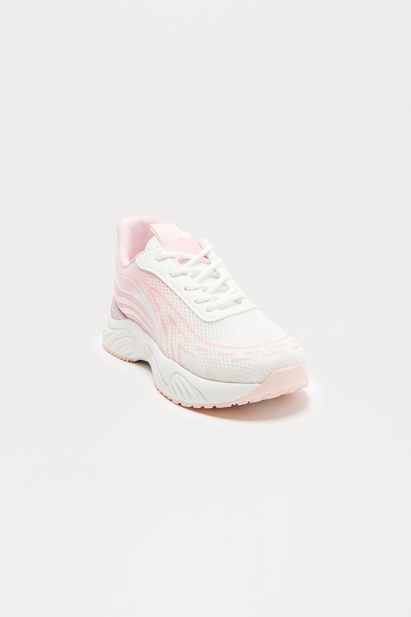 Elias Platform Sneakers - Pink Product Image
