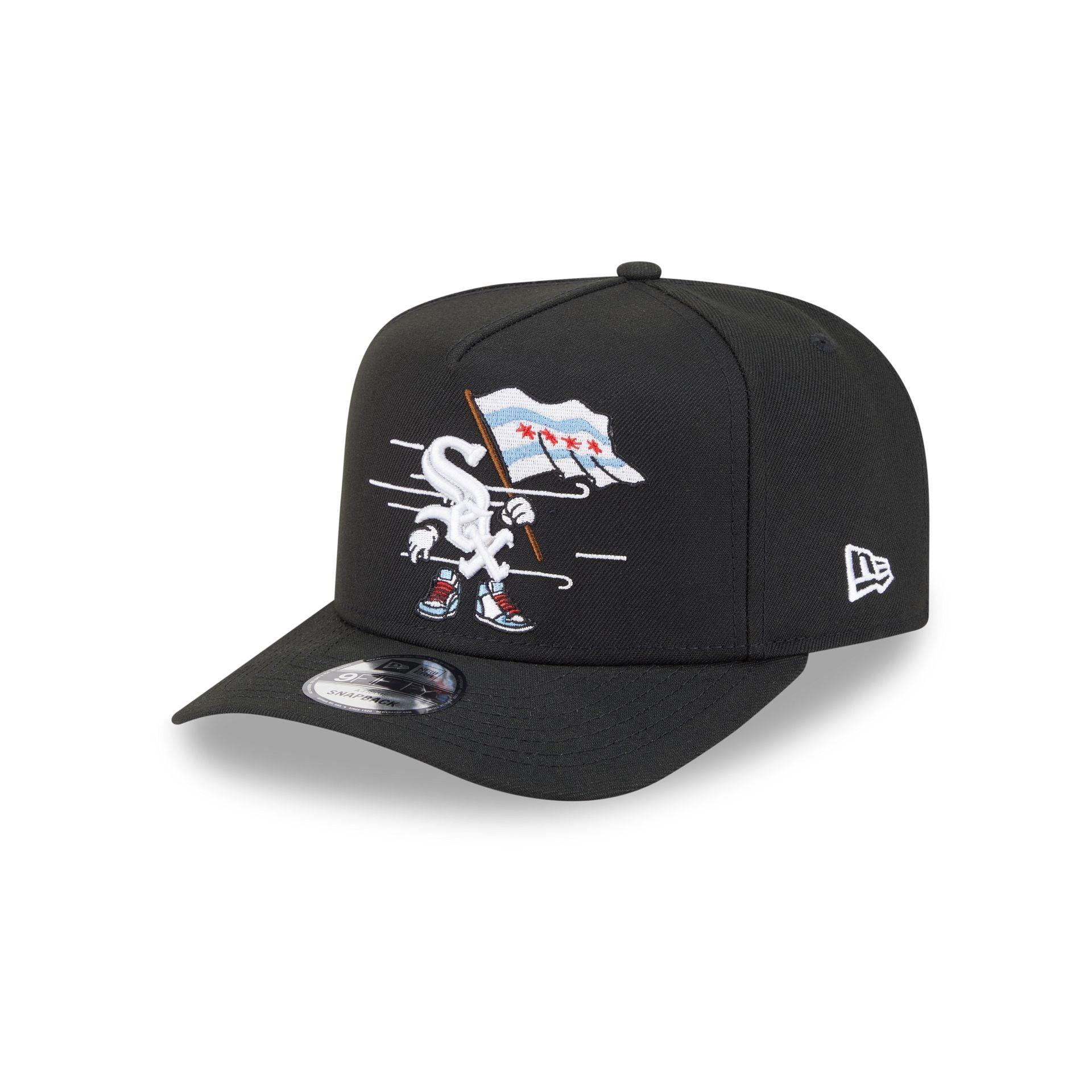 Chicago White Sox Cartoon 9FIFTY A-Frame Snapback Hat Male Product Image