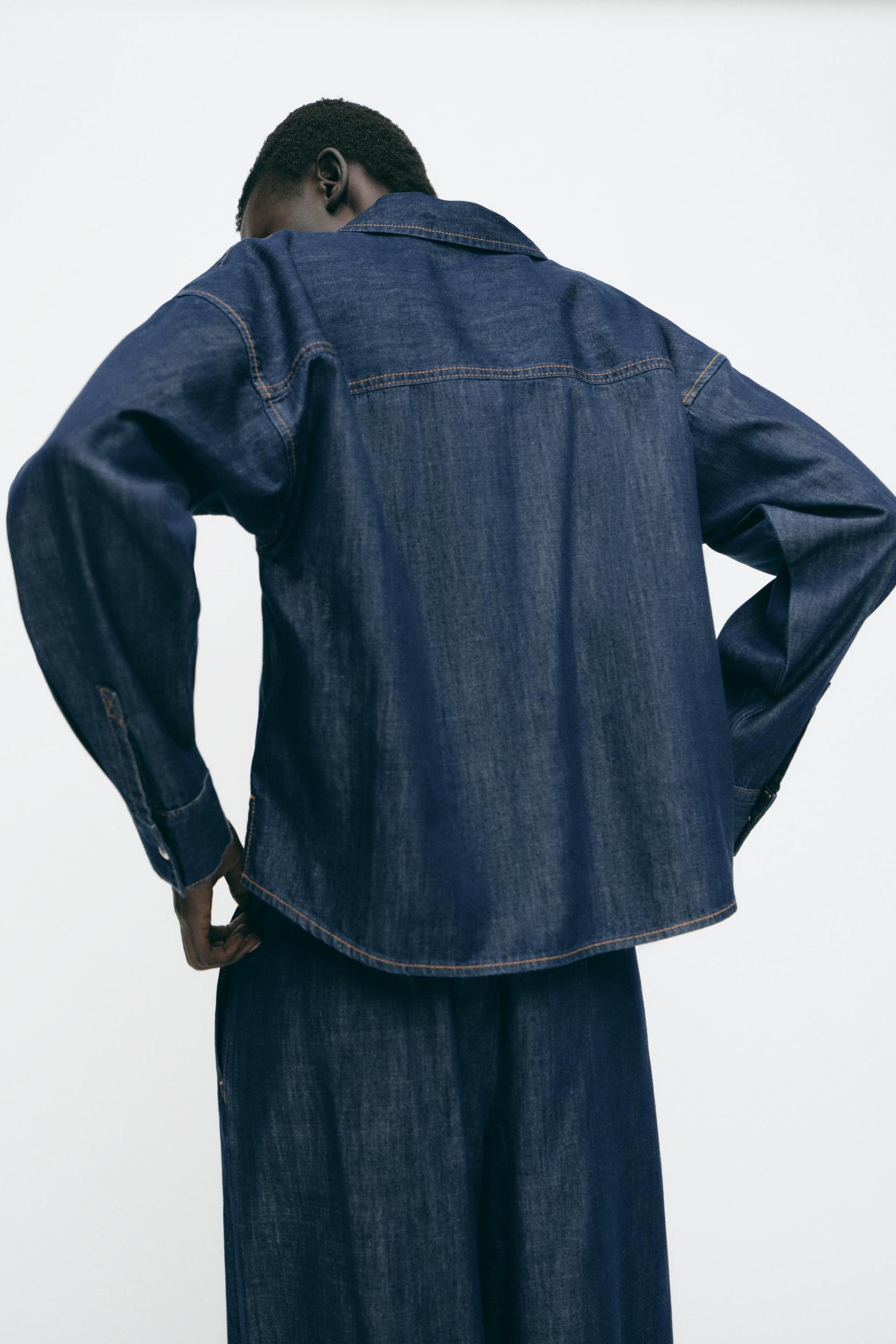 Z1975 OVERSIZED DENIM SHIRT Product Image