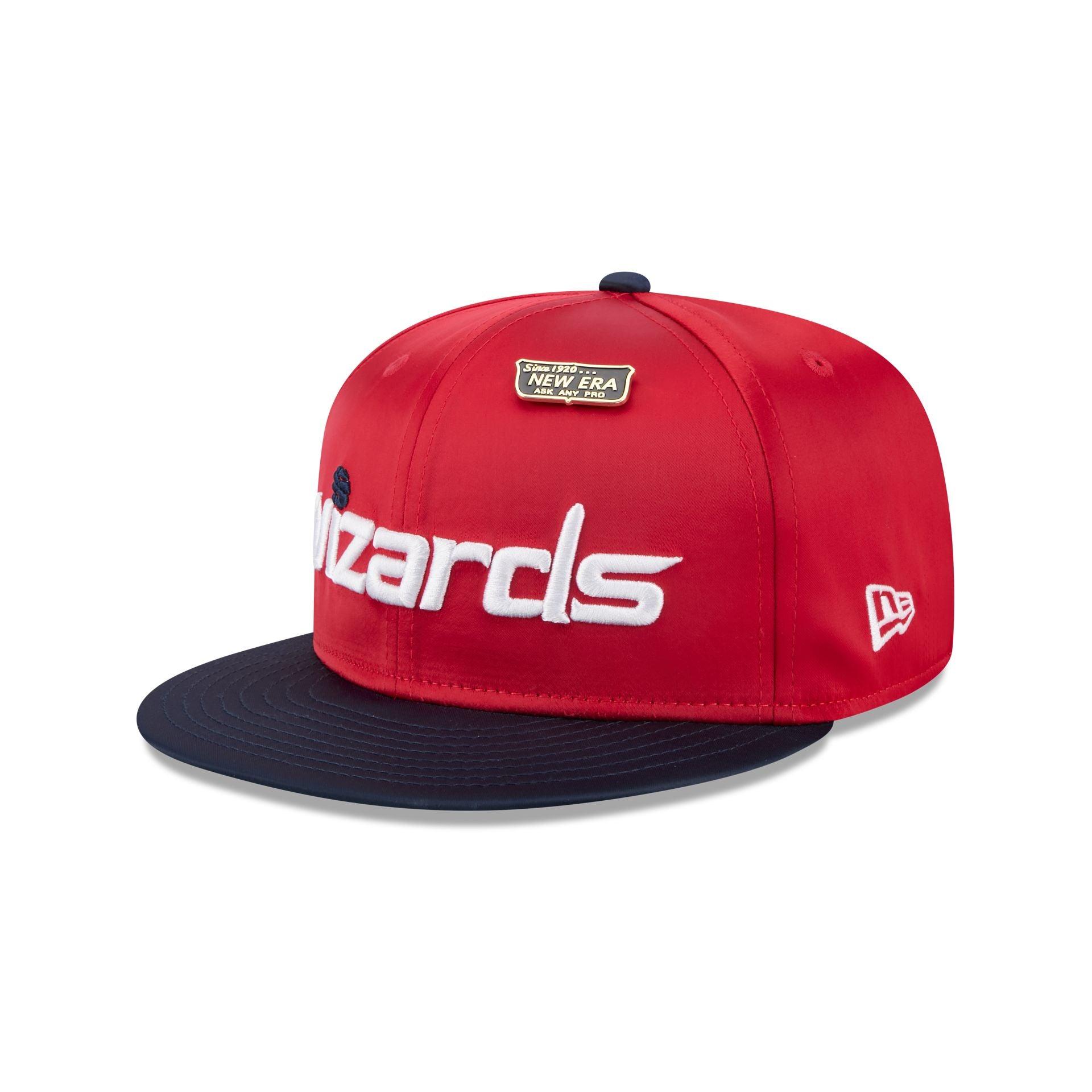 Washington Wizards Satin Pin 9FIFTY Snapback Hat Male Product Image