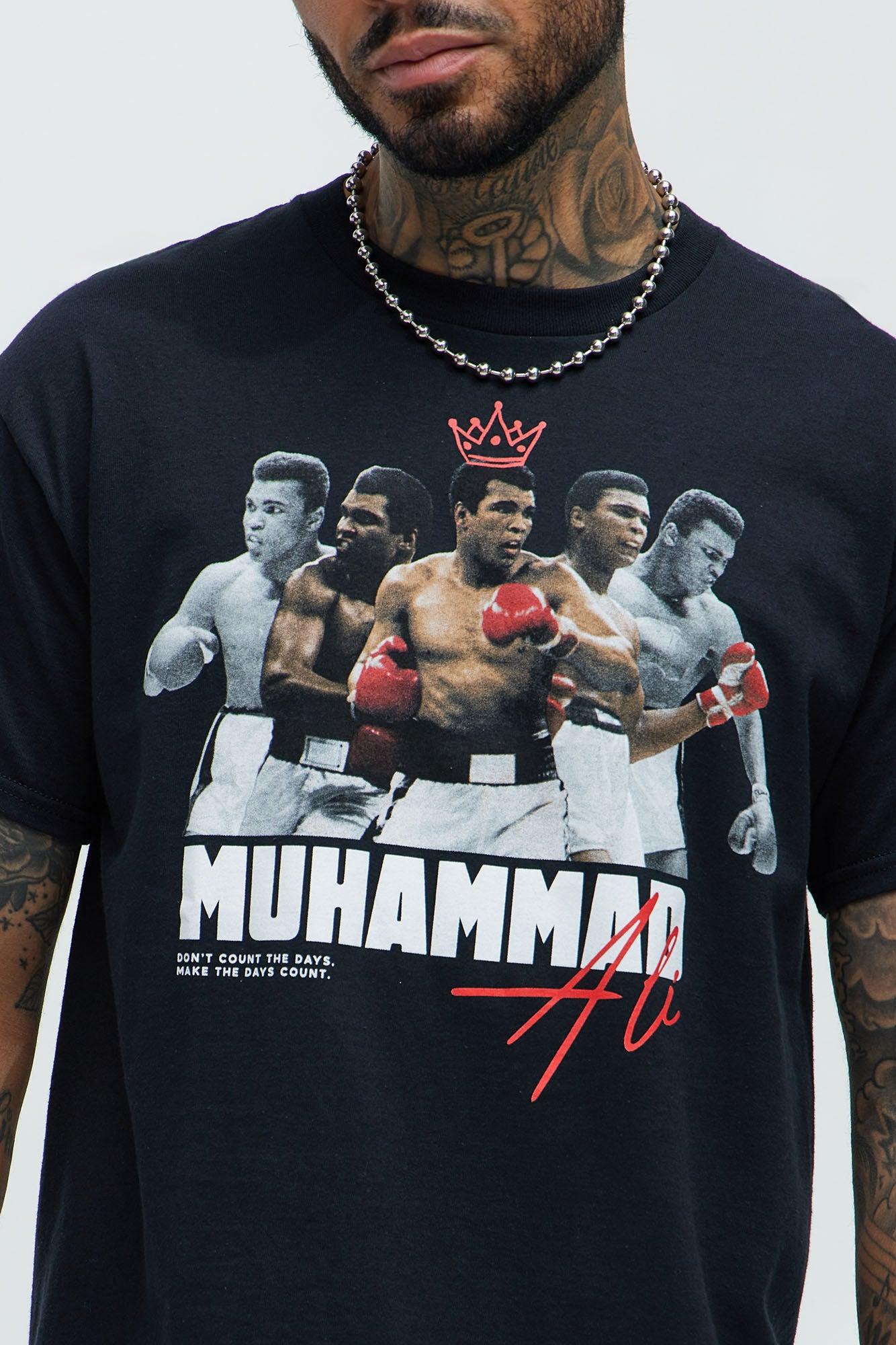 Muhammad Ali The King Short Sleeve Tee - Black Product Image