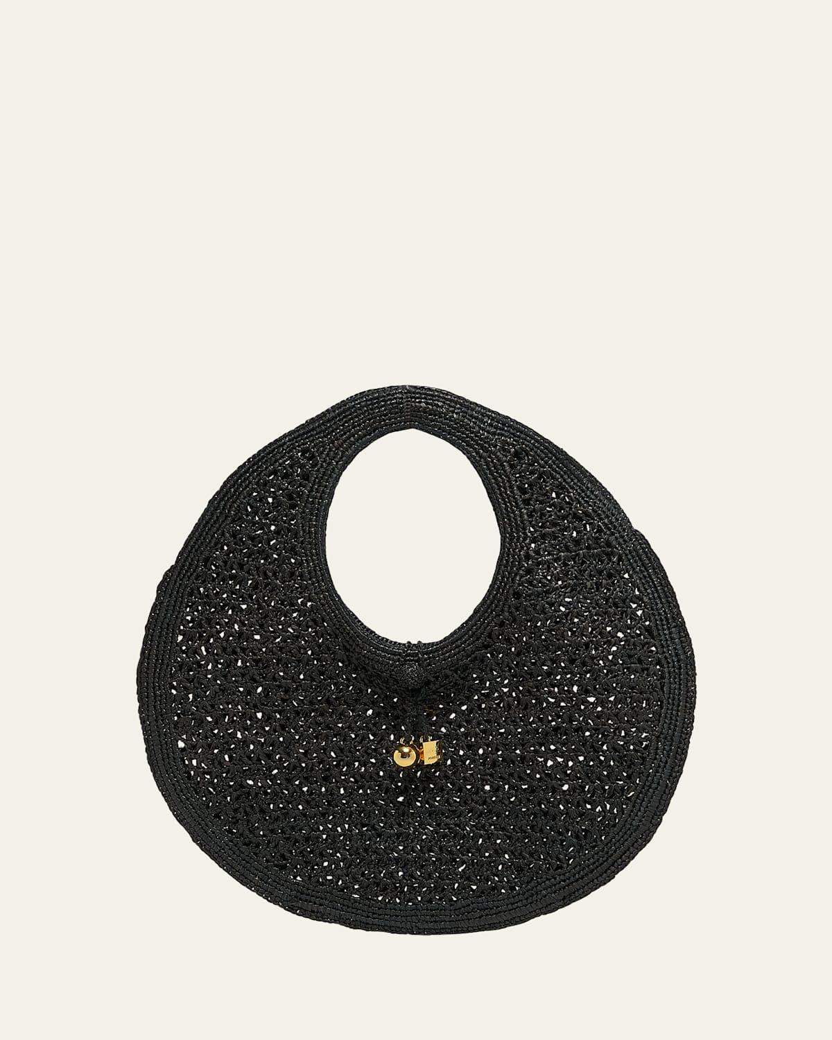 Le Rond Spiaggia raffia shoulder bag Product Image