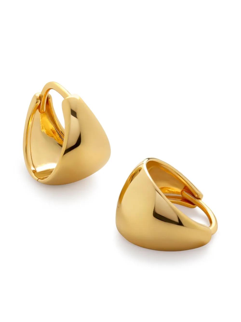 Tapaered Huggie earrings Product Image