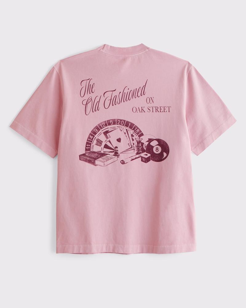 Premium Heavyweight Lounge Graphic Tee Product Image